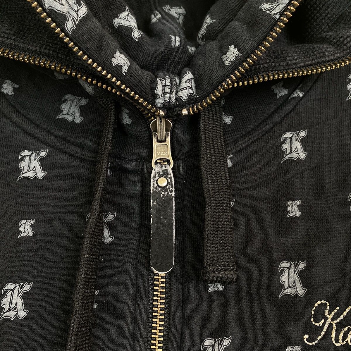 Karl Kani × Vintage Karl Kani Reverseble Zip Up Hoodie Size US L / EU 52-54 / 3 - 11 Thumbnail