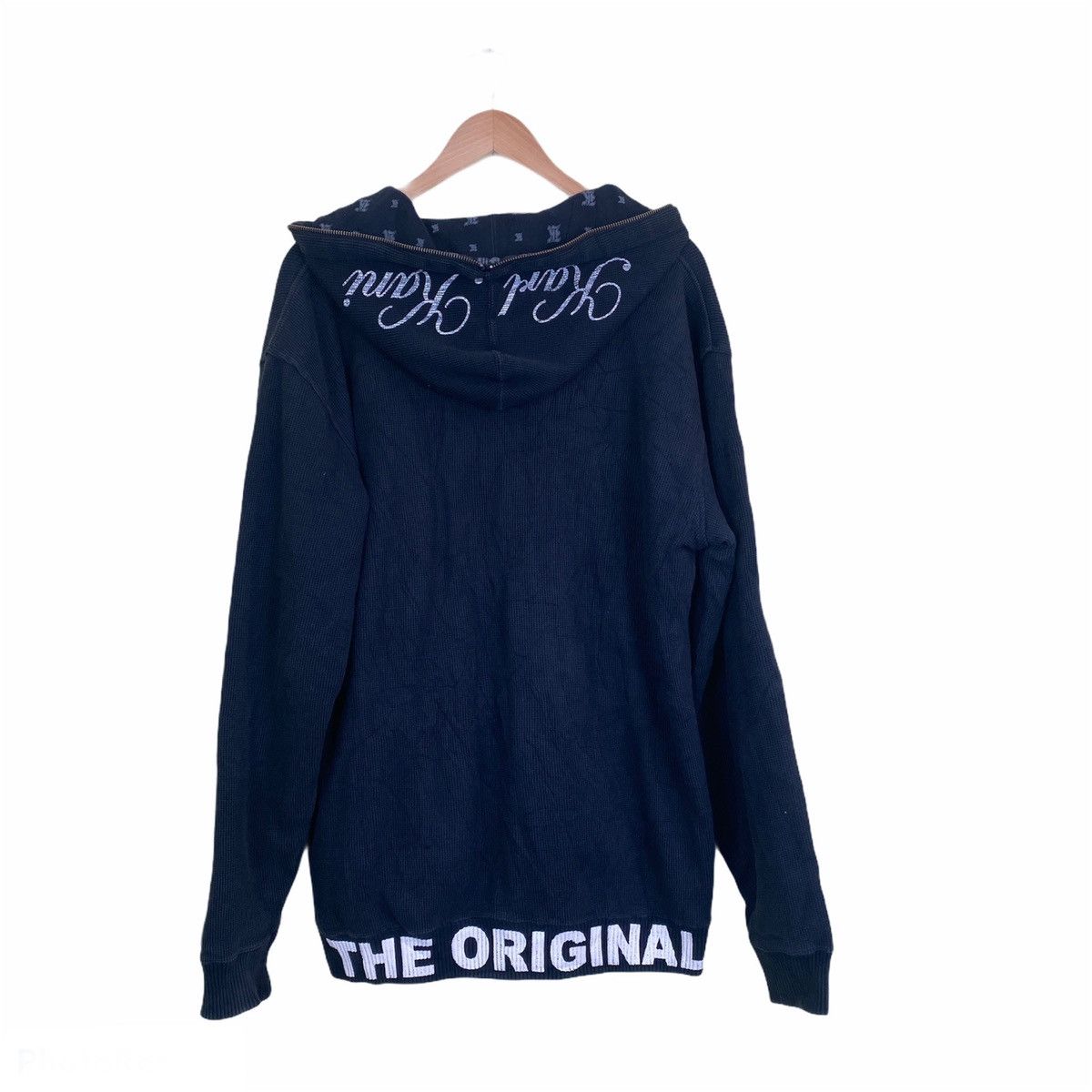 Karl Kani × Vintage Karl Kani Reverseble Zip Up Hoodie Size US L / EU 52-54 / 3 - 1 Thumbnail