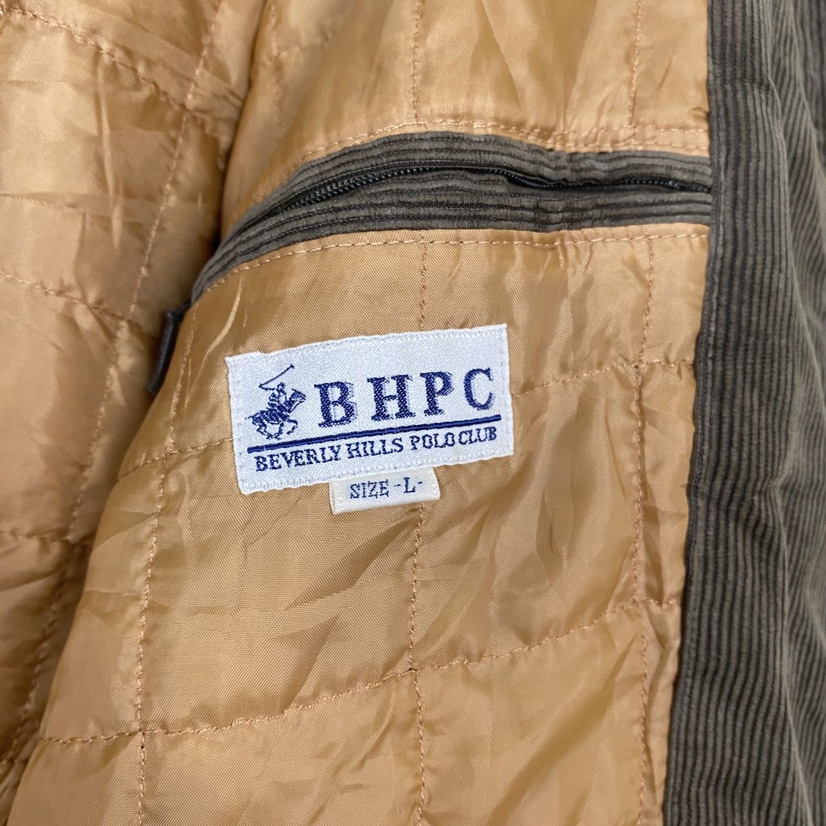 Beverly Hills Polo Club × Vintage Beverly Hill Polo Club Corduroy Jacket Size US L / EU 52-54 / 3 - 9 Thumbnail