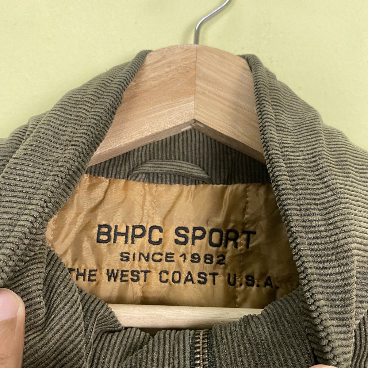 Beverly Hills Polo Club × Vintage Beverly Hill Polo Club Corduroy Jacket Size US L / EU 52-54 / 3 - 4 Thumbnail
