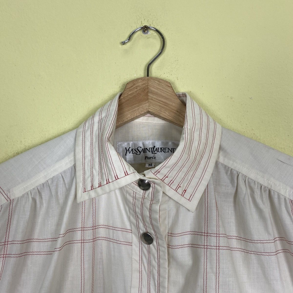 Vintage × Yves Saint Laurent Vintage YSL Yves Saint Laurent Light Jacket Size US M / EU 48-50 / 2 - 3 Thumbnail