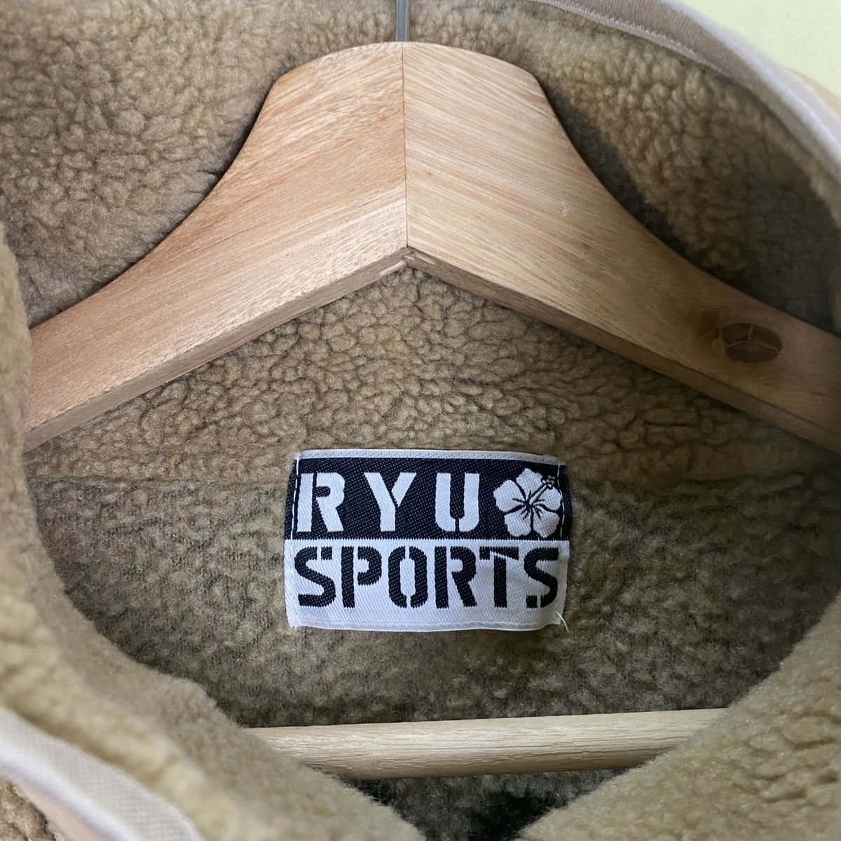 Japanese Brand Ryu Sport Zip Up Wool Jacket Size US L / EU 52-54 / 3 - 4 Thumbnail