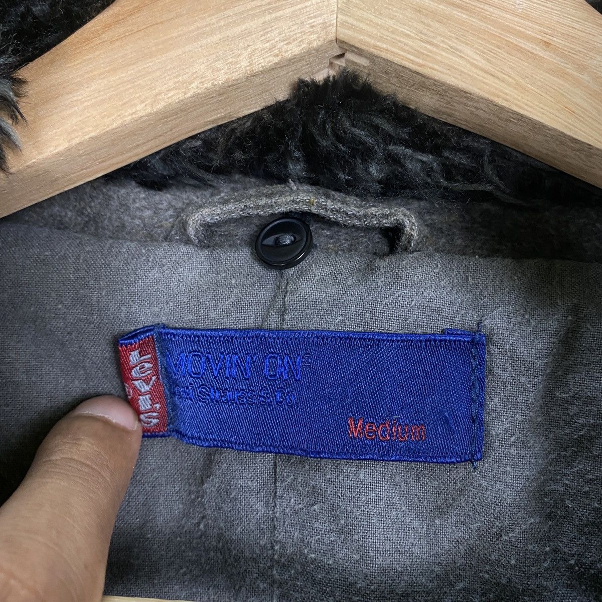 Levi's × Levi's Vintage Clothing Levis Parka Jacket Fur Hood Size US S / EU 44-46 / 1 - 4 Thumbnail