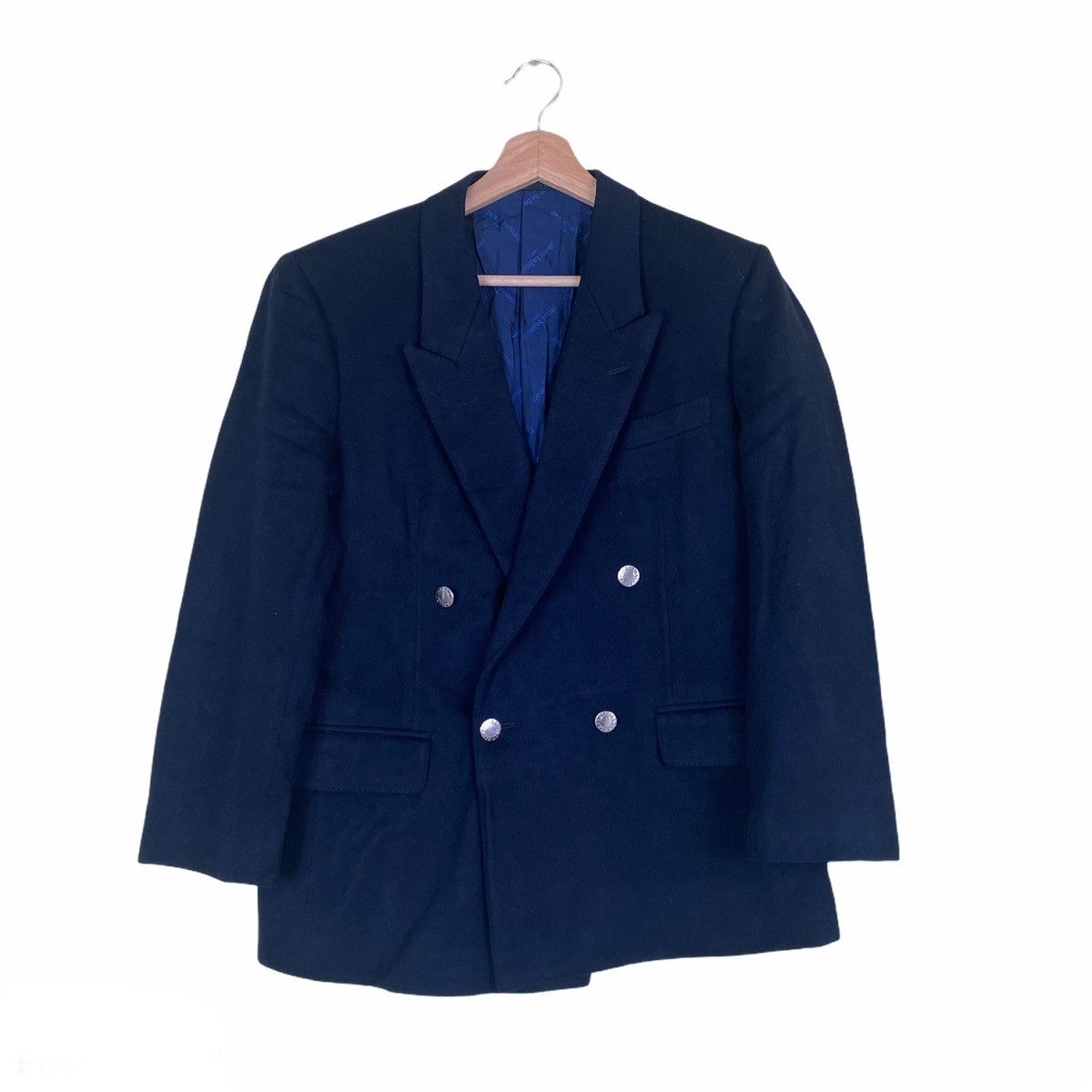 Pierre Balmain Pierre Balmain Double Breasted Blazer Size US M / EU 48-50 / 2 - 1 Thumbnail