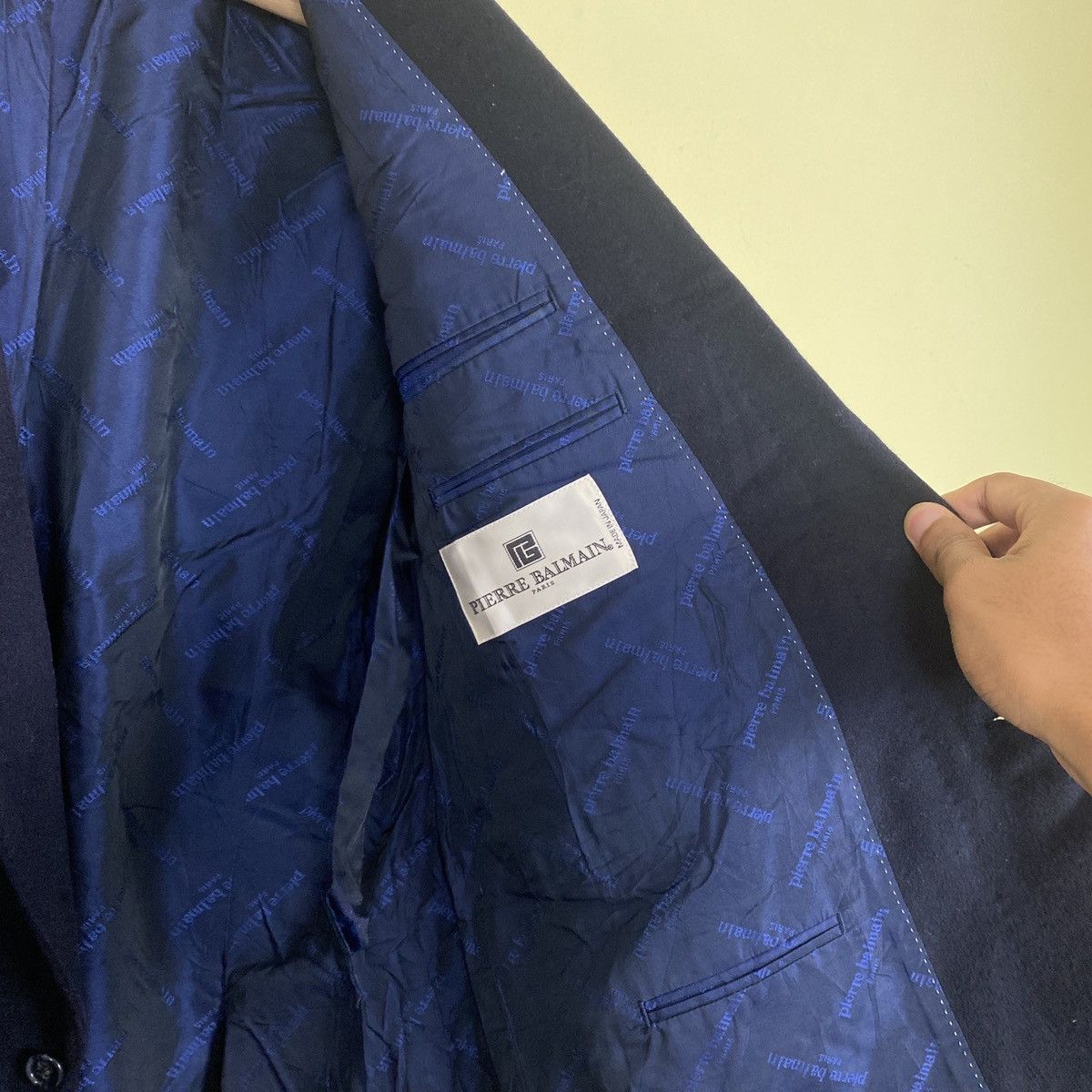 Pierre Balmain Pierre Balmain Double Breasted Blazer Size US M / EU 48-50 / 2 - 9 Thumbnail