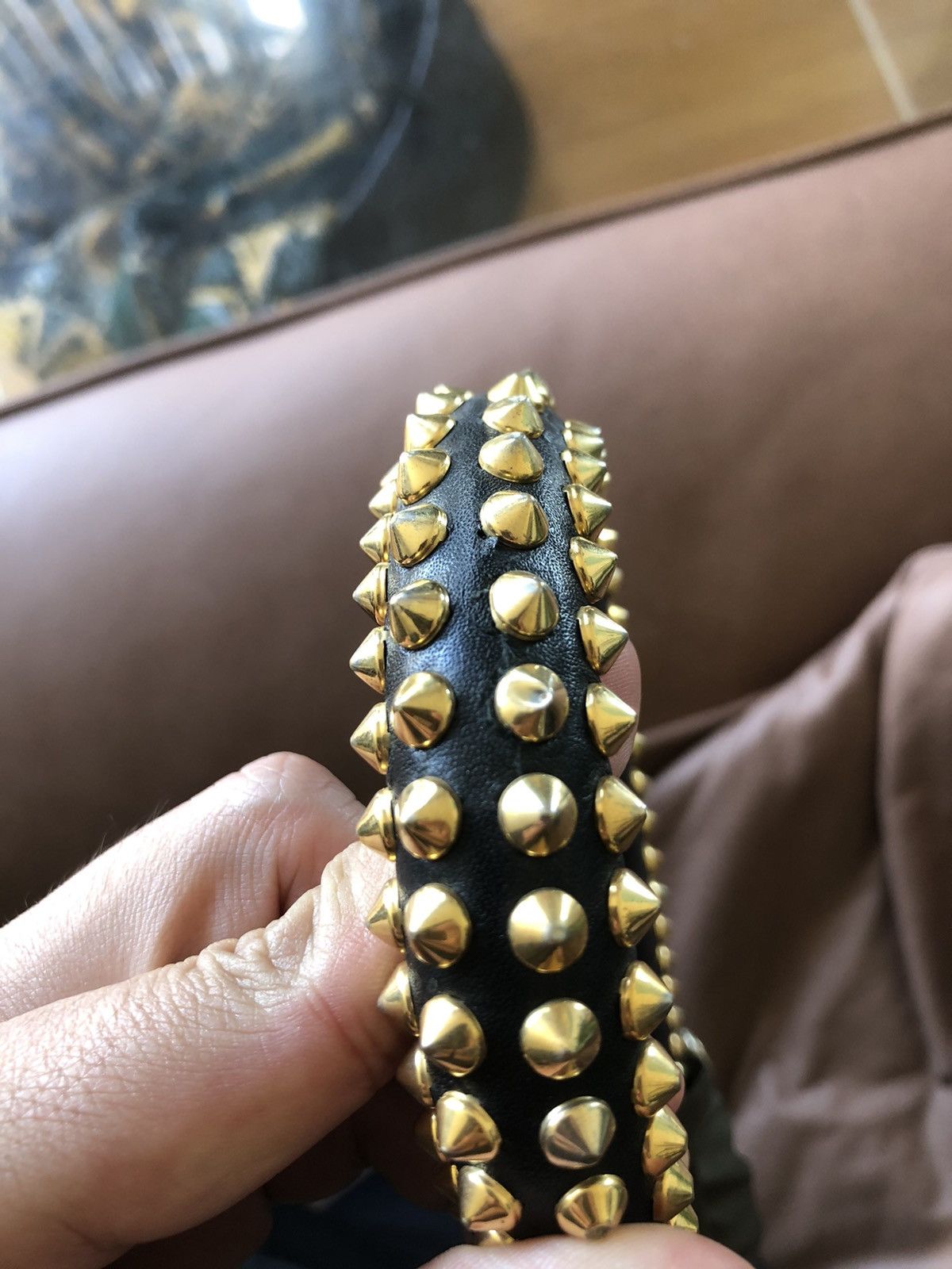 Burberry Prorsum Burberry Prorsum 18k gold plated studded umbrella Size ONE SIZE - 3 Thumbnail