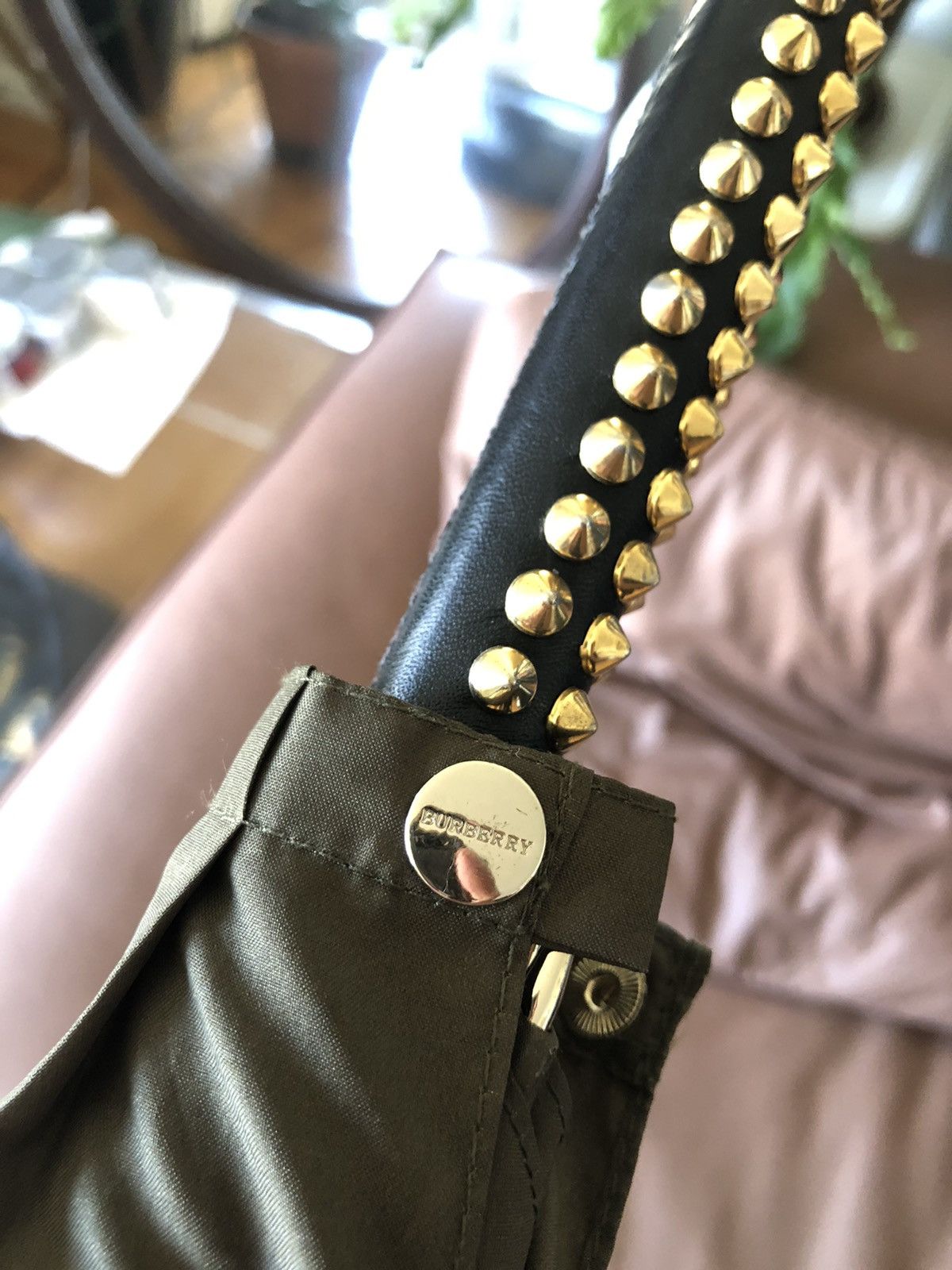 Burberry Prorsum Burberry Prorsum 18k gold plated studded umbrella Size ONE SIZE - 4 Thumbnail