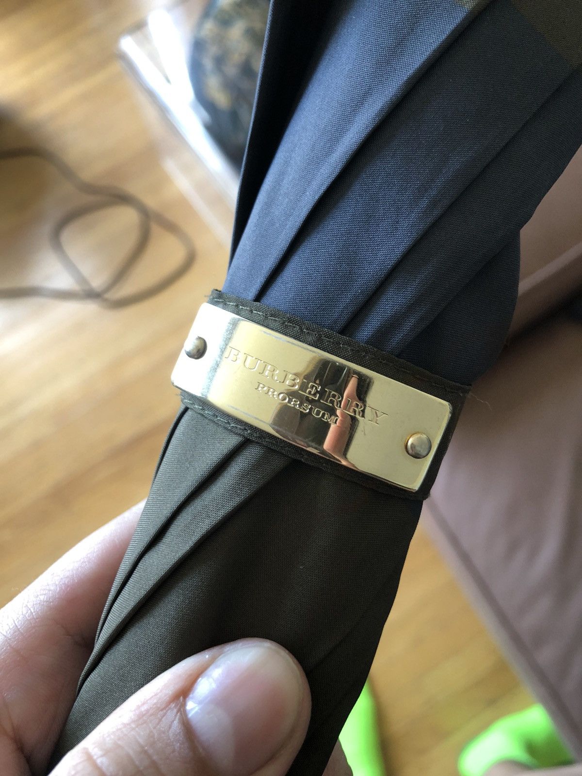 Burberry Prorsum Burberry Prorsum 18k gold plated studded umbrella Size ONE SIZE - 5 Thumbnail