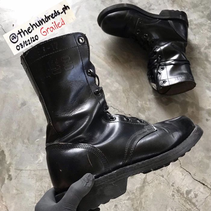 Korean sale army boots