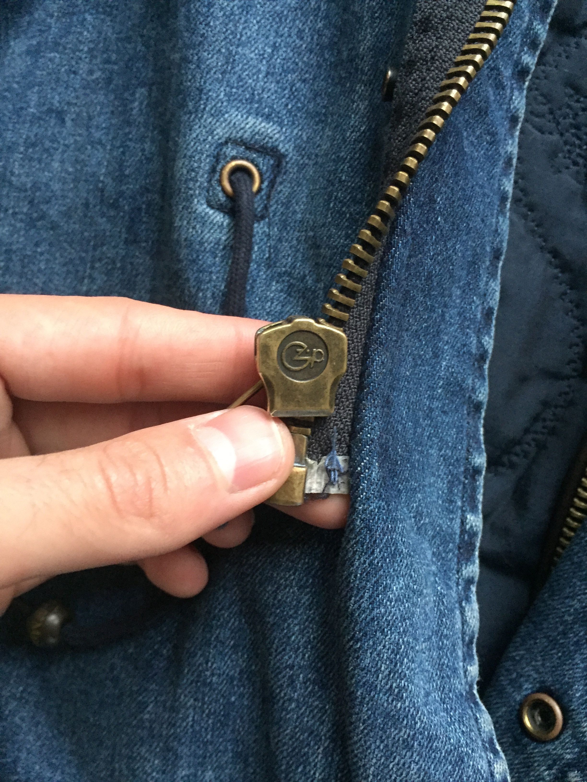 MR & MRS ITALY Denim Blue Fur Parka Size US M / EU 48-50 / 2 - 13 Thumbnail