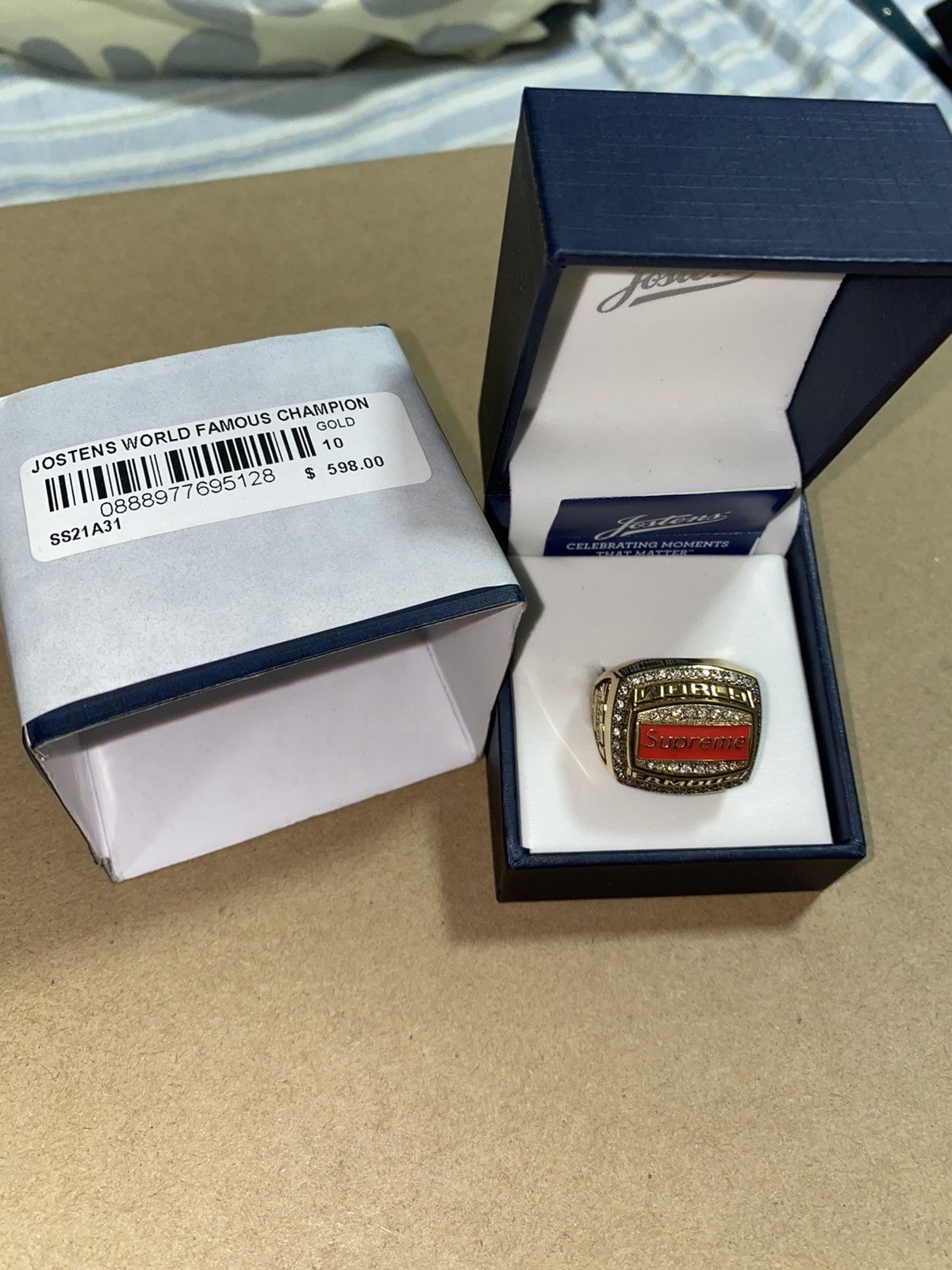 Supreme Supreme Jostens World Famous Championship Ring | Grailed