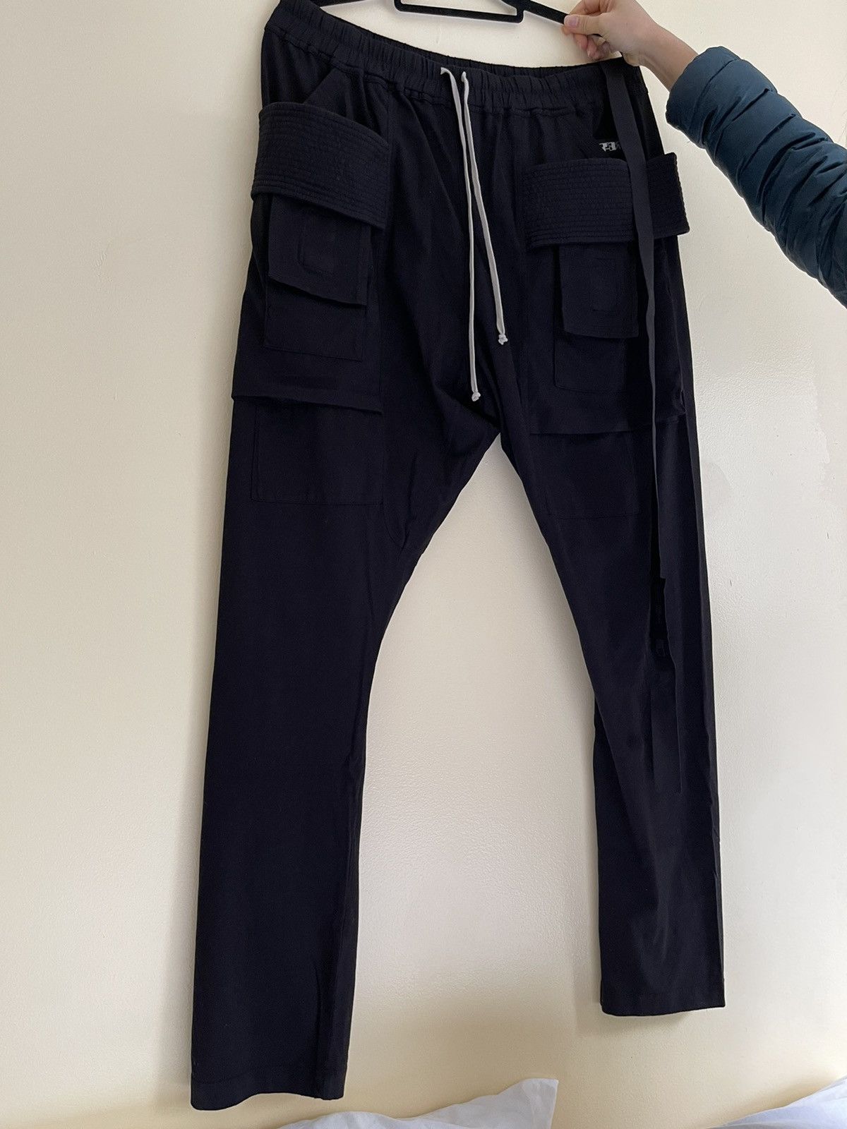 Avant Garde × Rick Owens Drkshdw Brand New SS21 'PHLEGETHON' Creatch Cargo  pants | Grailed