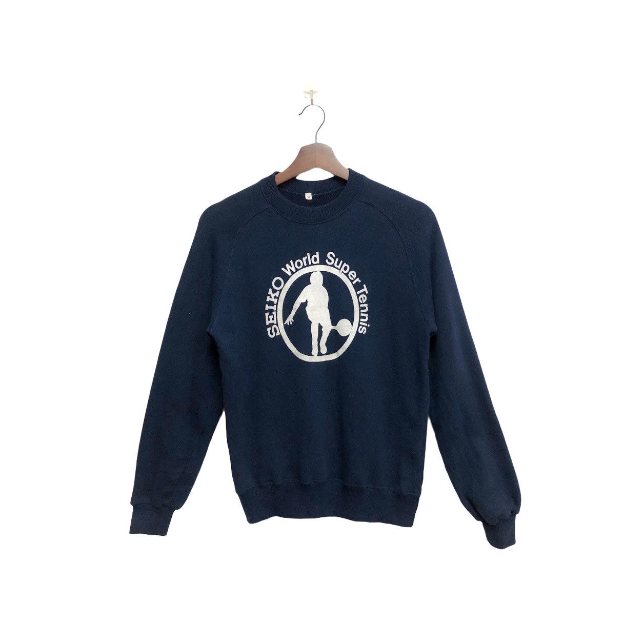 Seiko × Vintage Vintage 1981 SEIKO World Super Tennis Sweatshirt Size US M / EU 48-50 / 2 - 1 Thumbnail