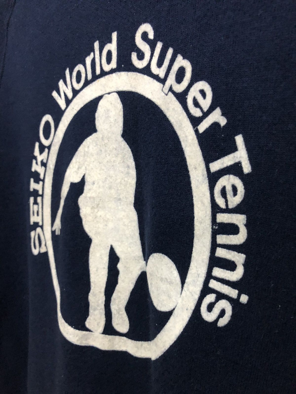 Seiko × Vintage Vintage 1981 SEIKO World Super Tennis Sweatshirt Size US M / EU 48-50 / 2 - 3 Thumbnail