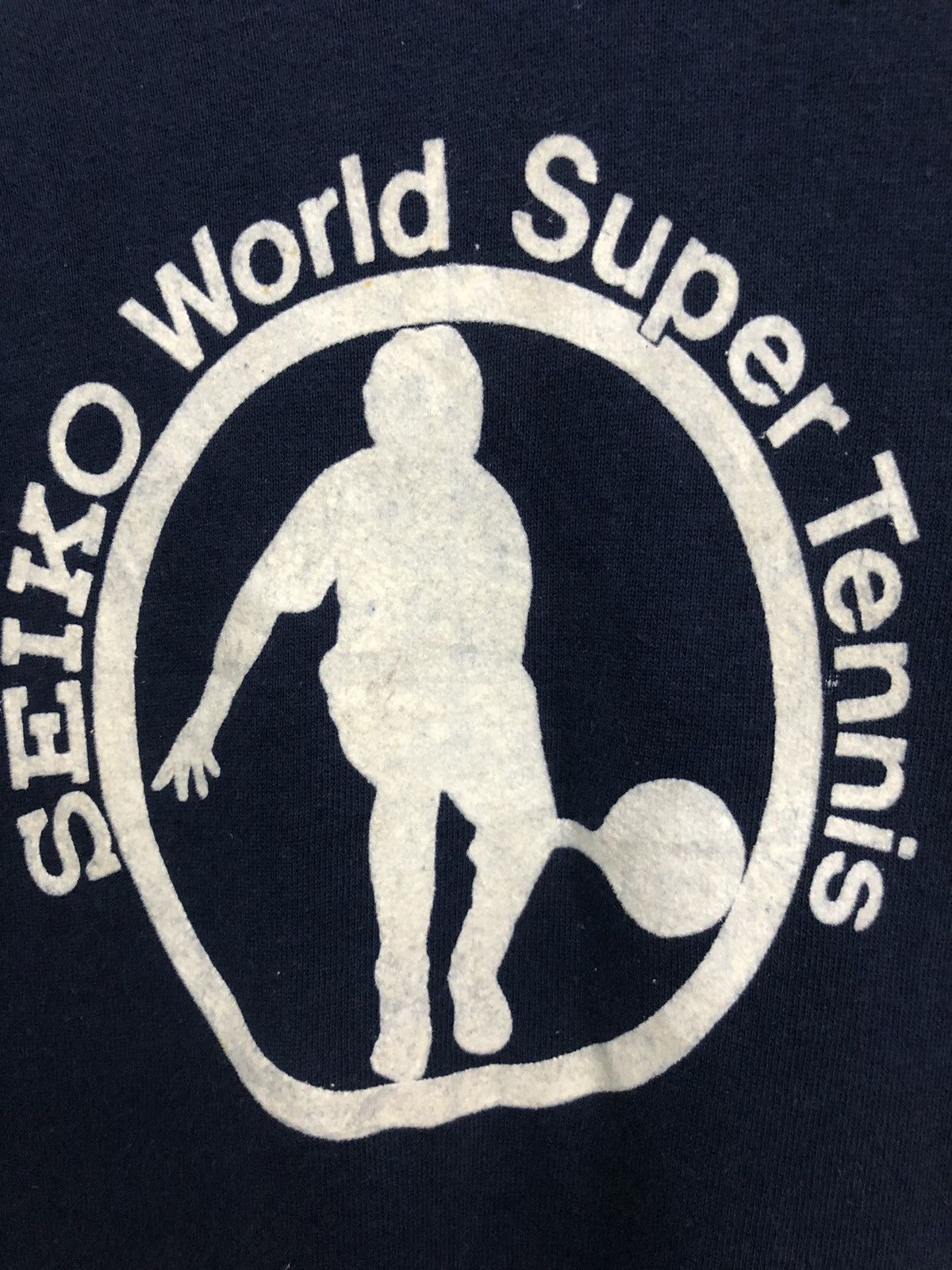 Seiko × Vintage Vintage 1981 SEIKO World Super Tennis Sweatshirt Size US M / EU 48-50 / 2 - 4 Thumbnail