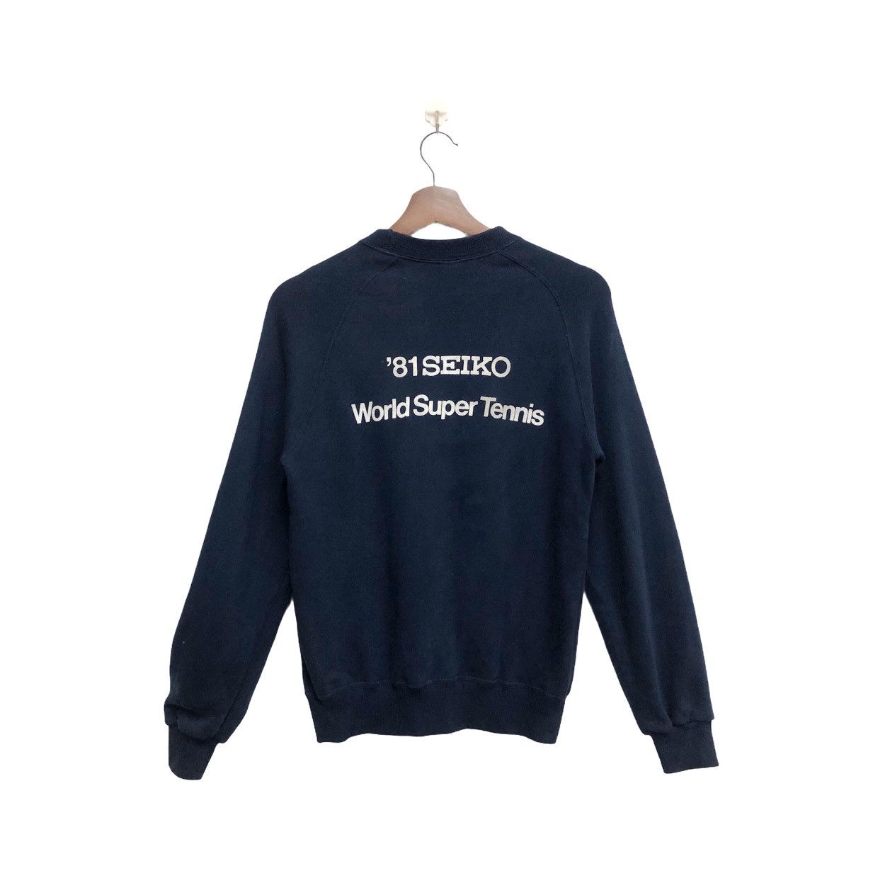 Seiko × Vintage Vintage 1981 SEIKO World Super Tennis Sweatshirt Size US M / EU 48-50 / 2 - 2 Thumbnail