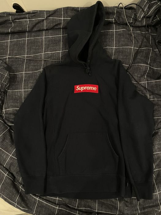 supreme box logo hoodie medium 