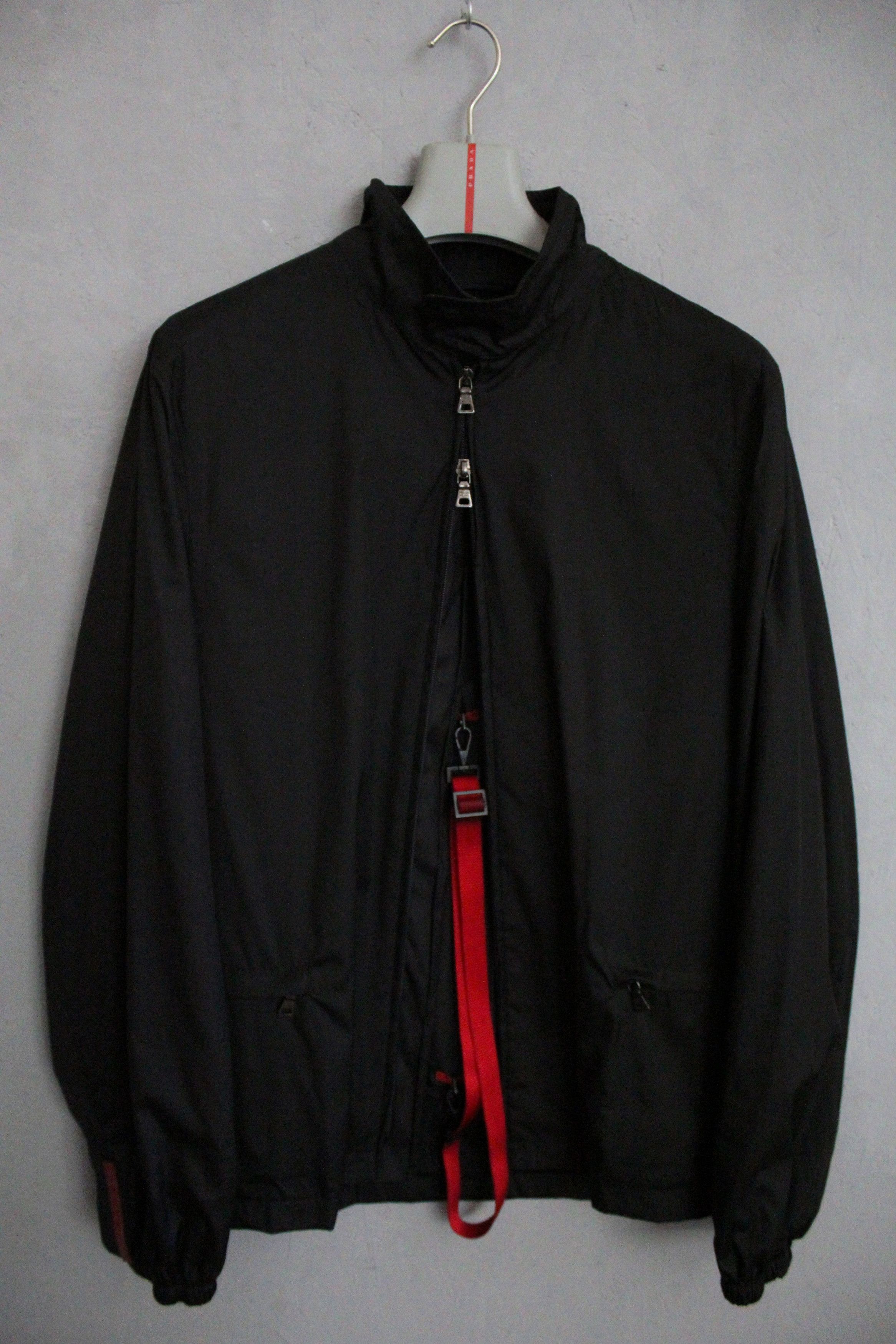 Prada Prada Art. SGV441 Black Membrane Jacket | Grailed