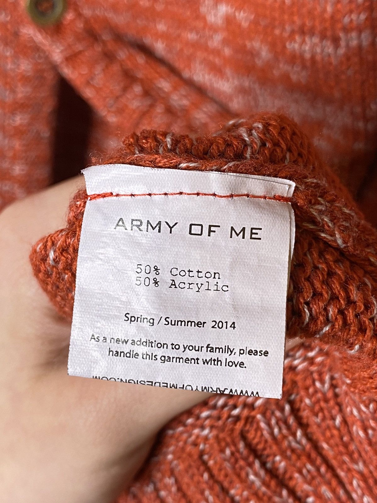 Army Of Me Army Of Me S/S 14 longed cardigan Size US L / EU 52-54 / 3 - 3 Thumbnail