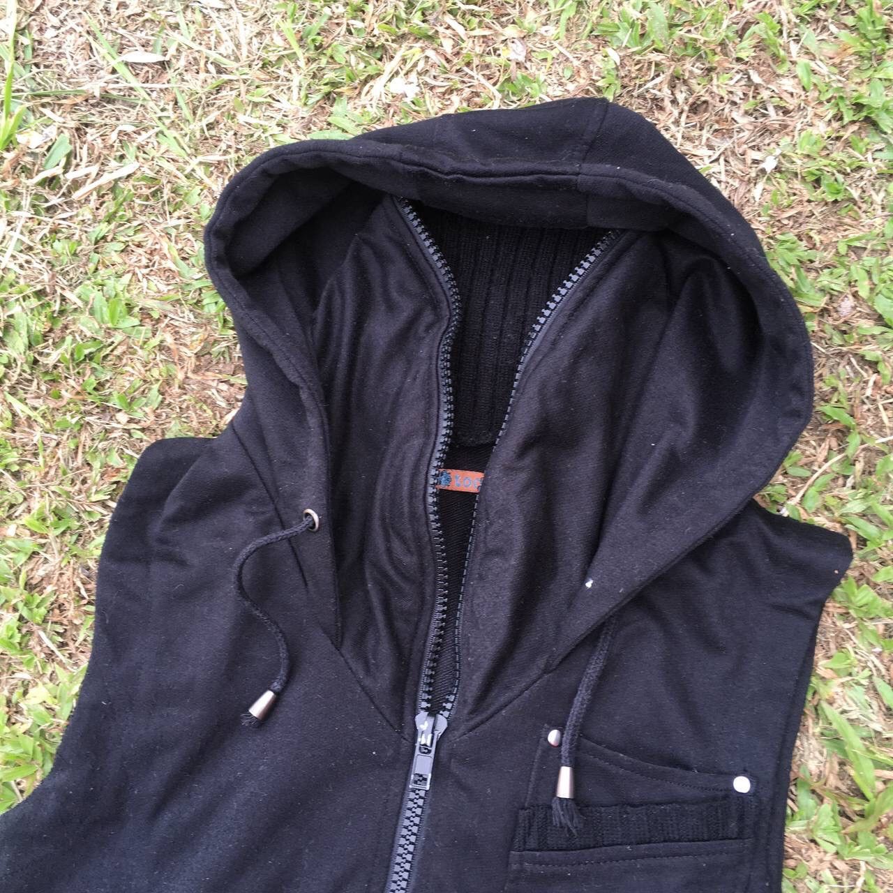Japanese Brand Japanese Brand Sleeveless Hoody punk bondage style Size US S / EU 44-46 / 1 - 2 Thumbnail