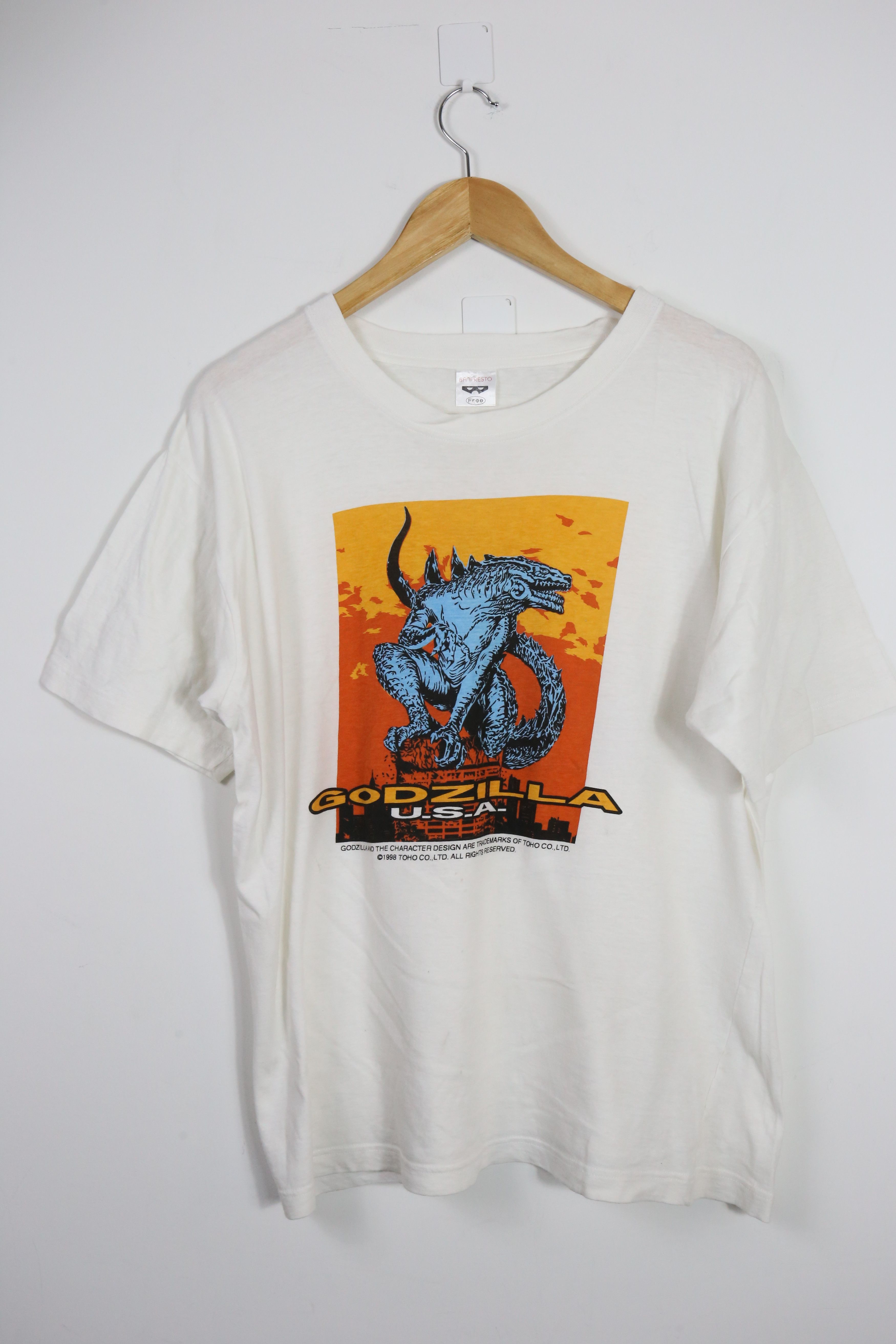 Vintage 90s Godzilla USA Movie Promo T shirt