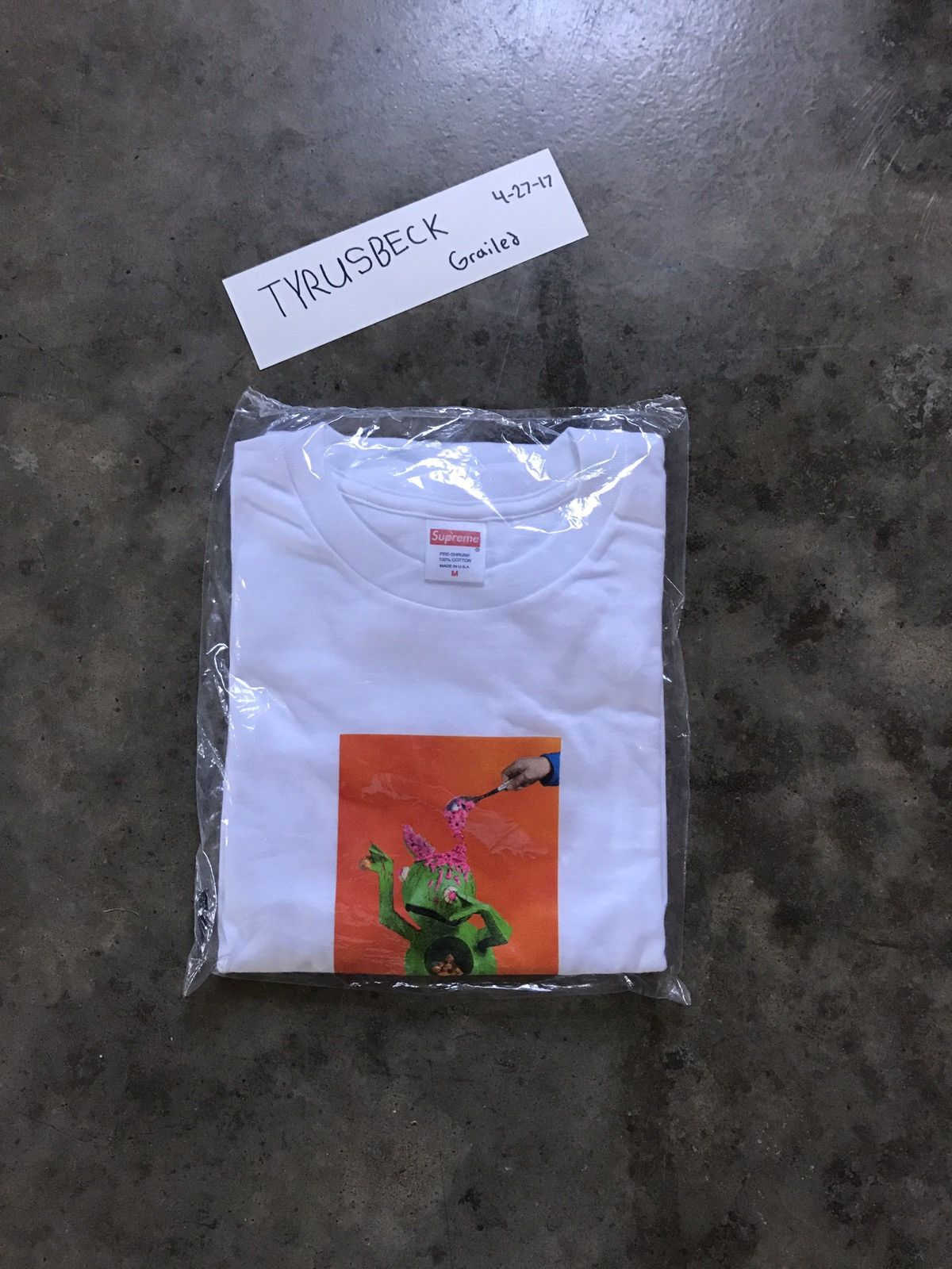 Supreme mike hotsell hill brains tee