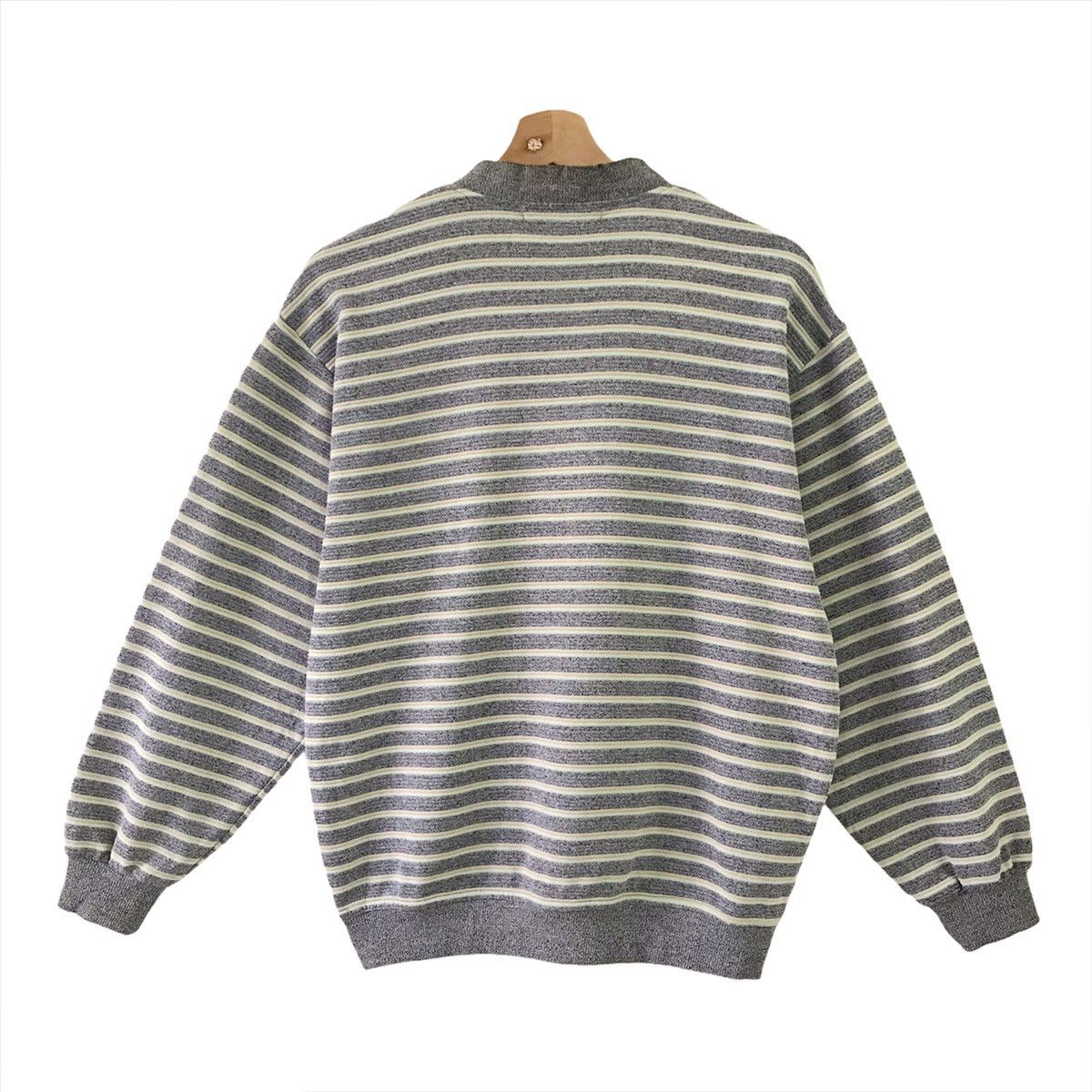 Designer × Valentino × Vintage Valentino Coupeau Button Up Crewneck Sweatshirt Size M Size US M / EU 48-50 / 2 - 7 Thumbnail