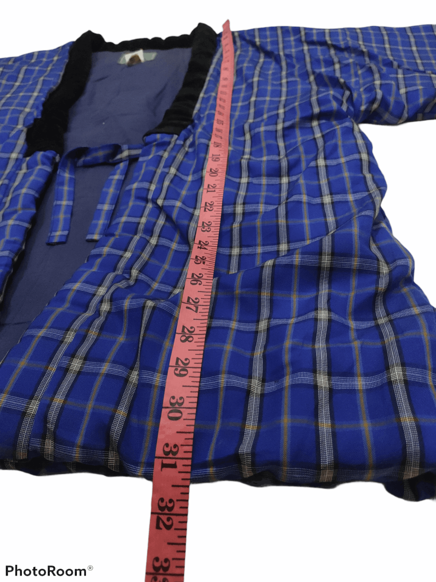 Japanese Brand VINTAGE HANTEN KIMONO FLANNEL JACKET Size US M / EU 48-50 / 2 - 6 Thumbnail
