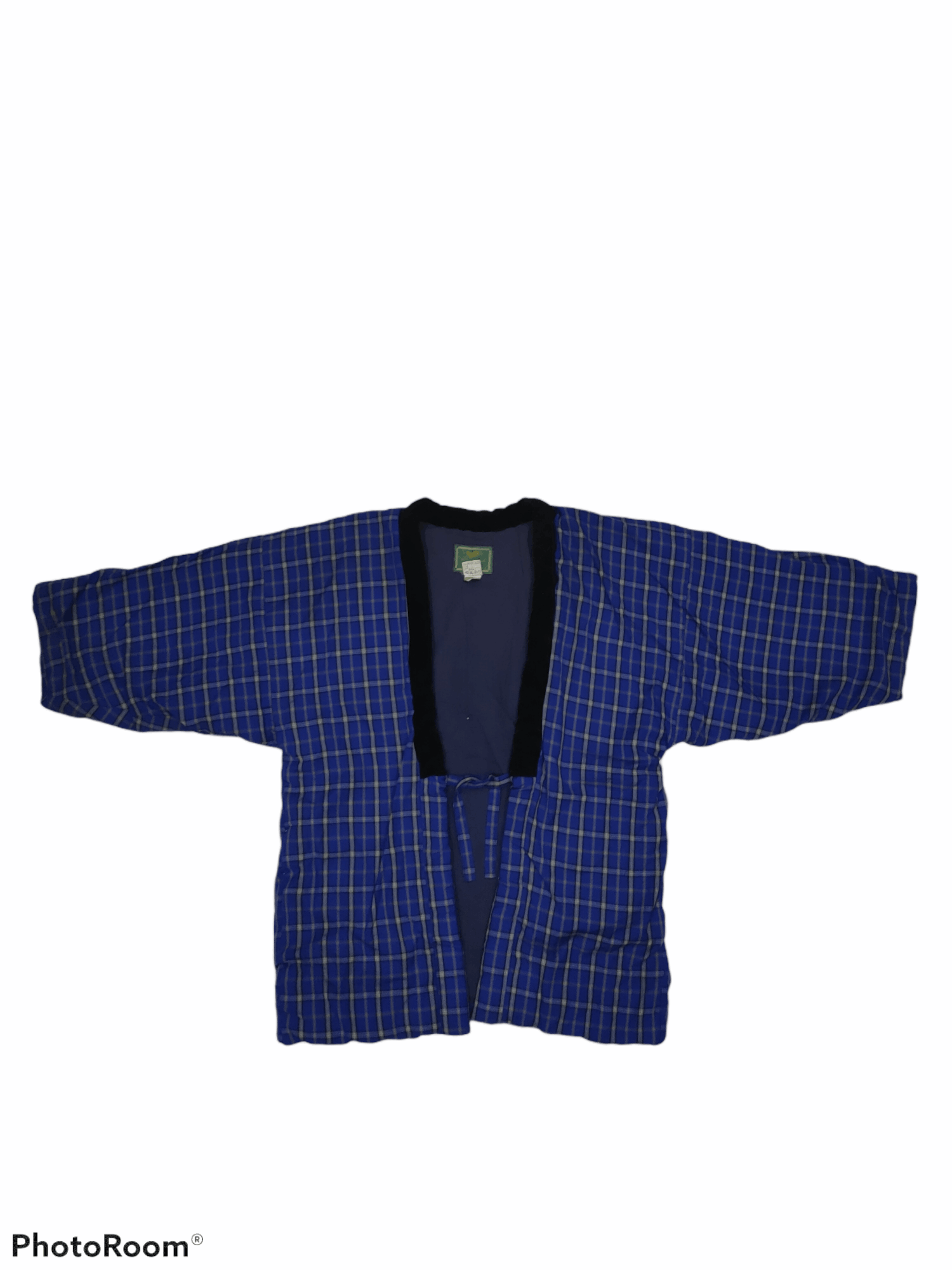 Japanese Brand VINTAGE HANTEN KIMONO FLANNEL JACKET Size US M / EU 48-50 / 2 - 1 Thumbnail