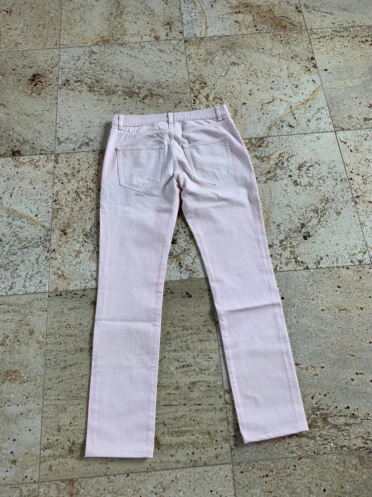 Saint Laurent Paris SS18 D02 Light Pink Denim Size US 27 - 9 Thumbnail