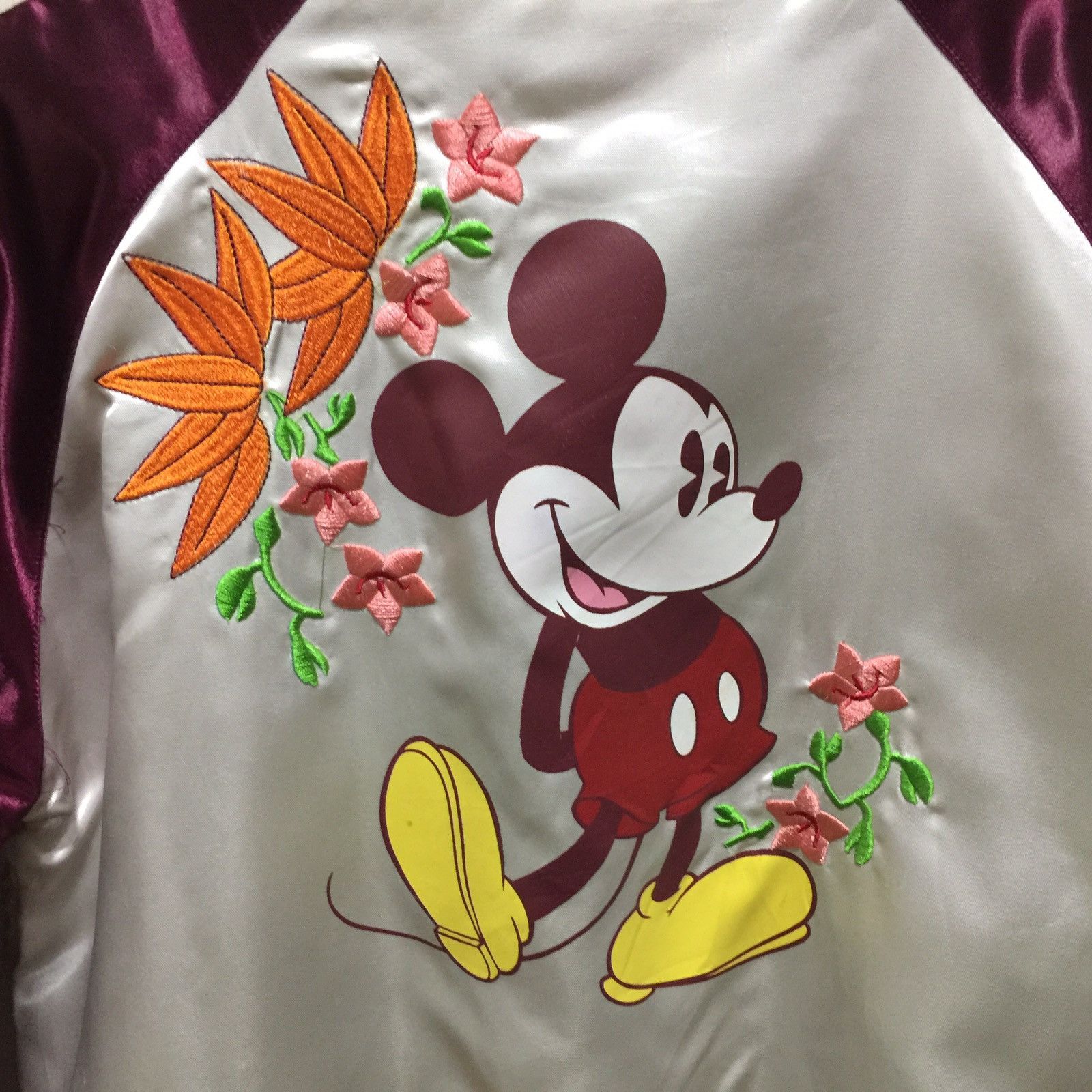 Other Sukajan Mickey Mouse Embroidery Souvenirs Reversible Jacket Size US S / EU 44-46 / 1 - 4 Thumbnail