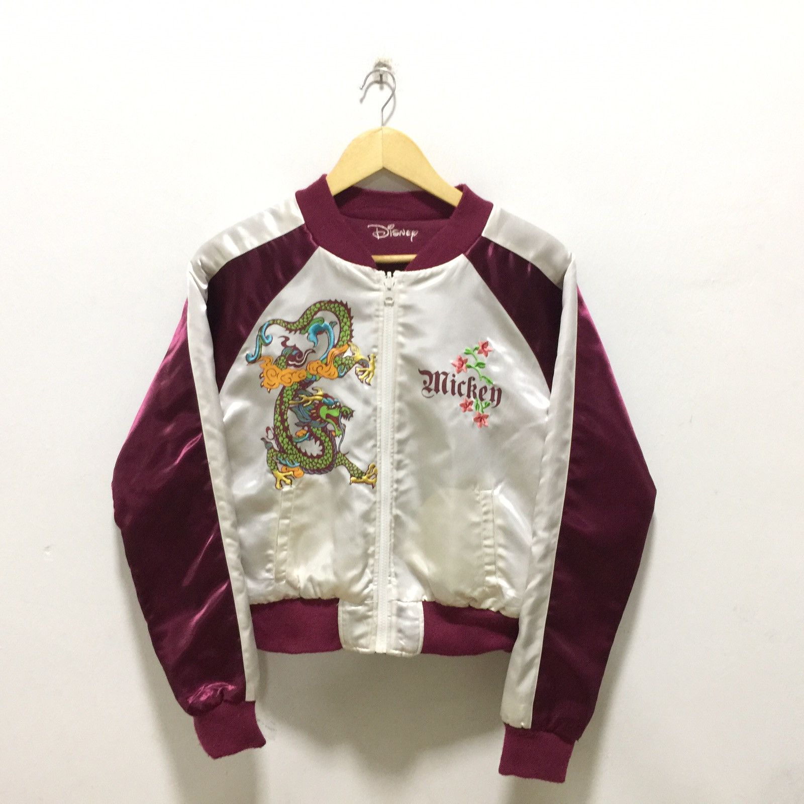 Other Sukajan Mickey Mouse Embroidery Souvenirs Reversible Jacket Size US S / EU 44-46 / 1 - 3 Thumbnail