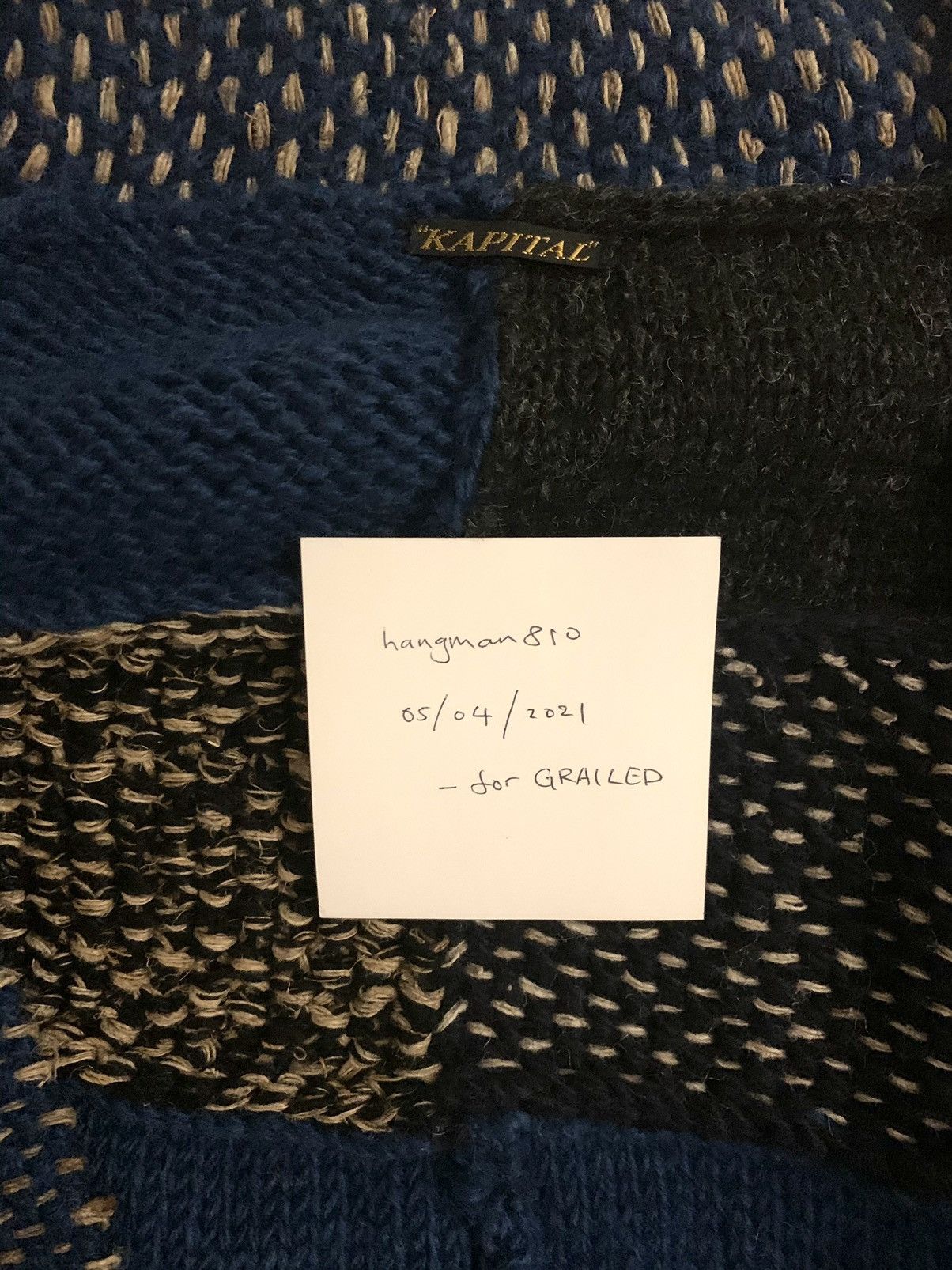 Kapital Tugihagi Kesa Handknit Cardigan Size US L / EU 52-54 / 3 - 8 Thumbnail
