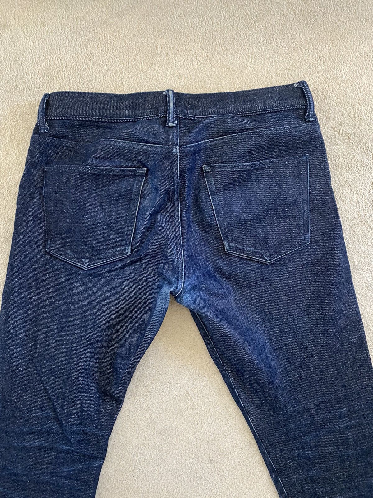 John Elliott John Elliott Cast 2 Jeans - Raw Indigo Sz 30 Size US 30 / EU 46 - 2 Thumbnail