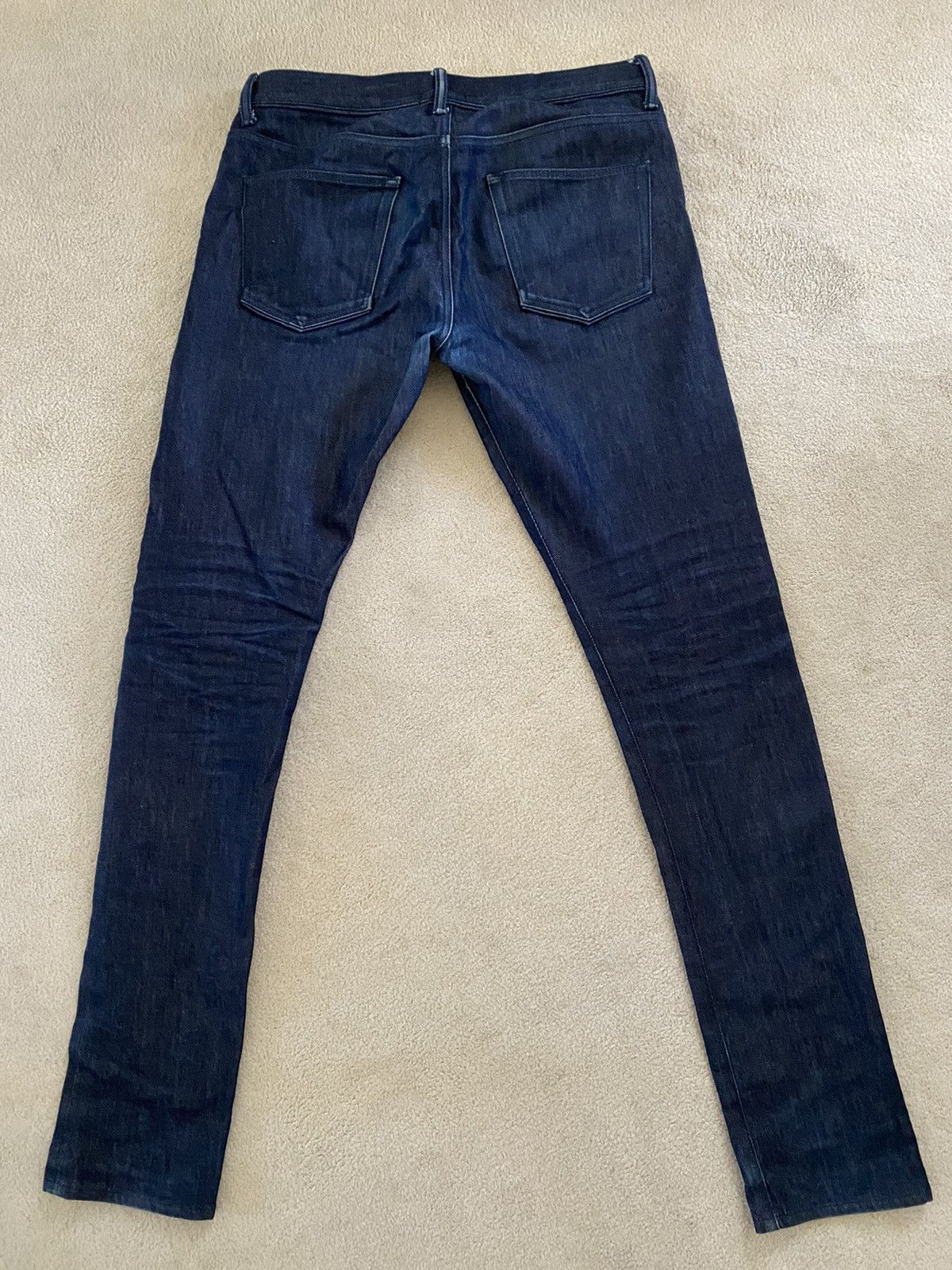 John Elliott John Elliott Cast 2 Jeans - Raw Indigo Sz 30 Size US 30 / EU 46 - 4 Thumbnail