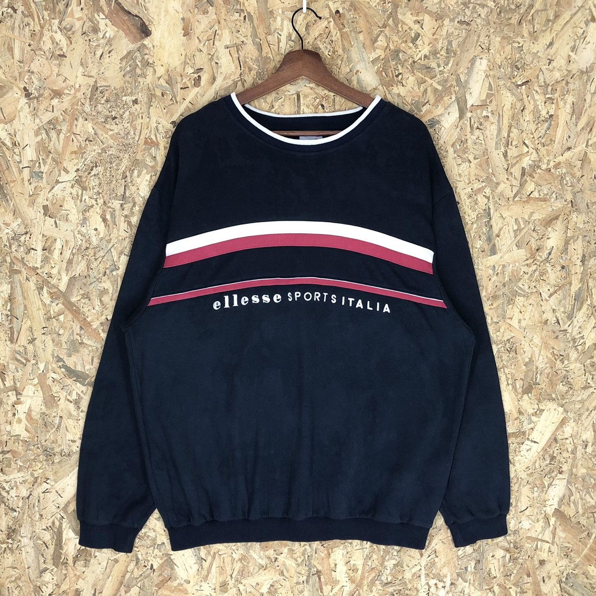 Ellesse Sport Embroidery Crewneck Sweatshirt