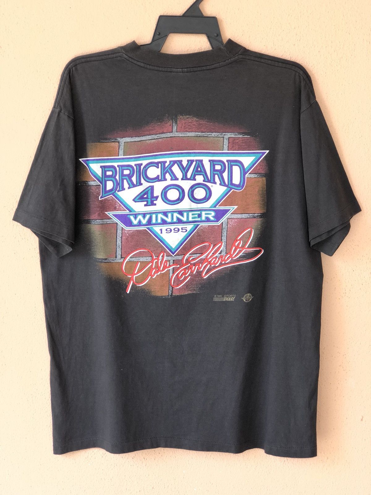 NASCAR Vintage 90s Dale Earnhard Brickyard 400 Winner Tee Size US L / EU 52-54 / 3 - 8 Thumbnail