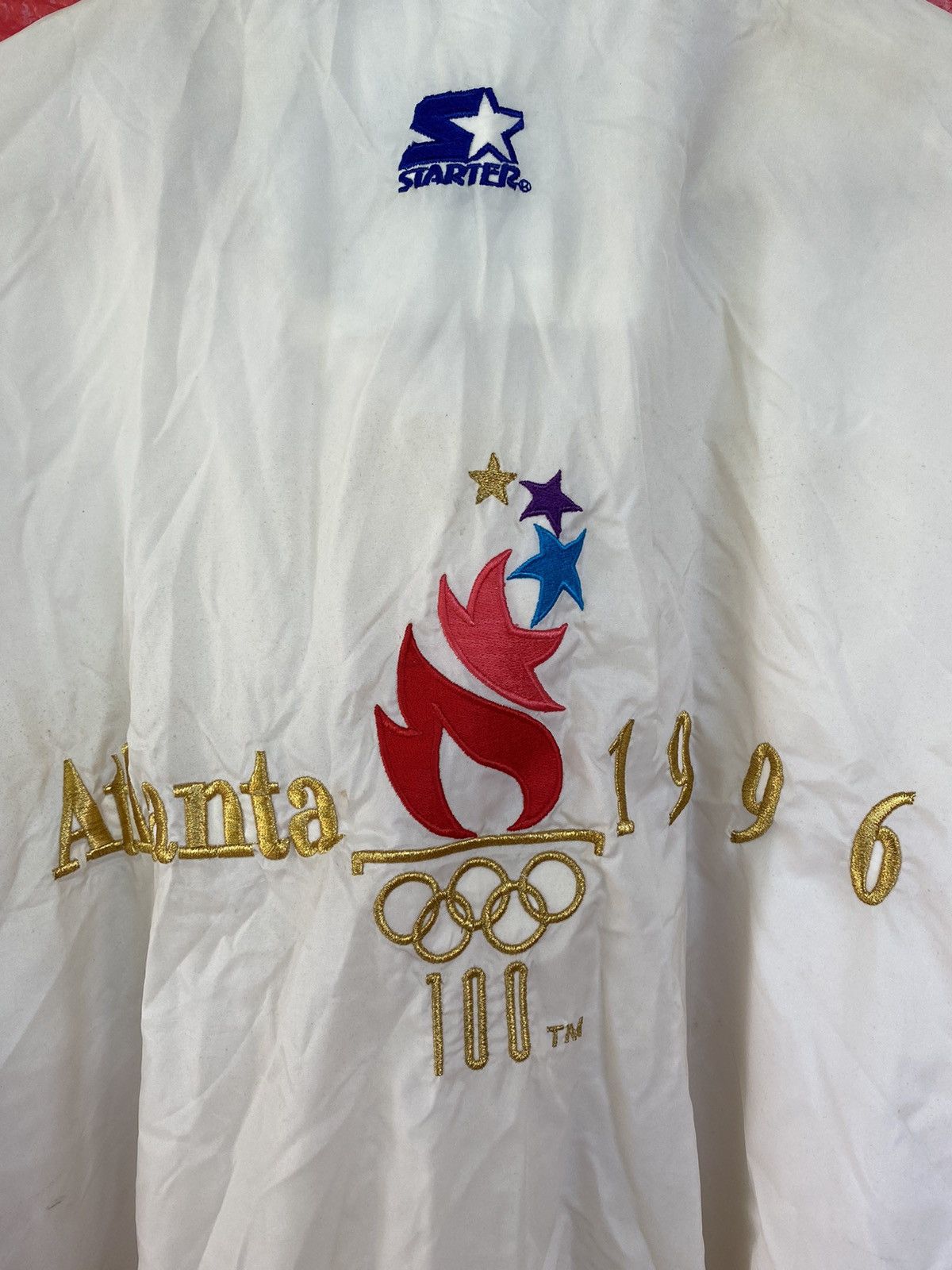 Starter × USA Olympics × Vintage vintage starter olympic atlanta windbreaker Size US XL / EU 56 / 4 - 9 Thumbnail