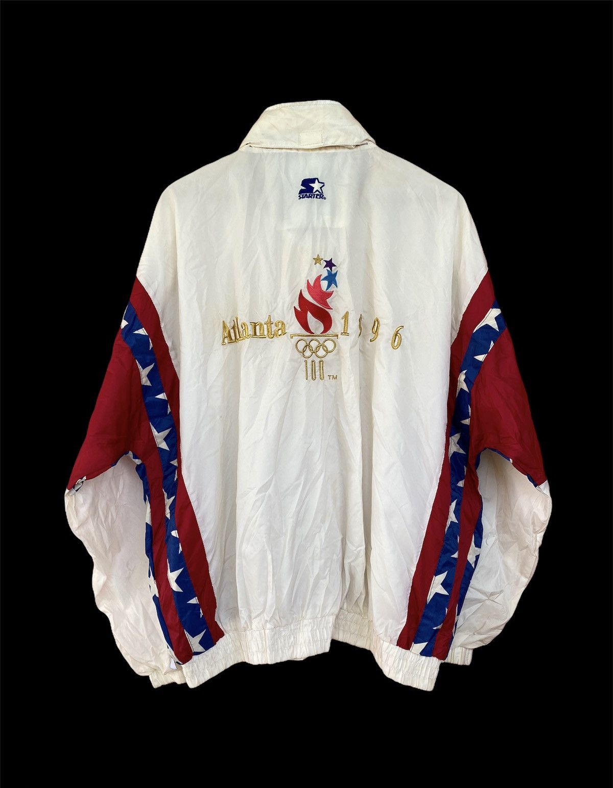 Starter × USA Olympics × Vintage vintage starter olympic atlanta windbreaker Size US XL / EU 56 / 4 - 1 Thumbnail