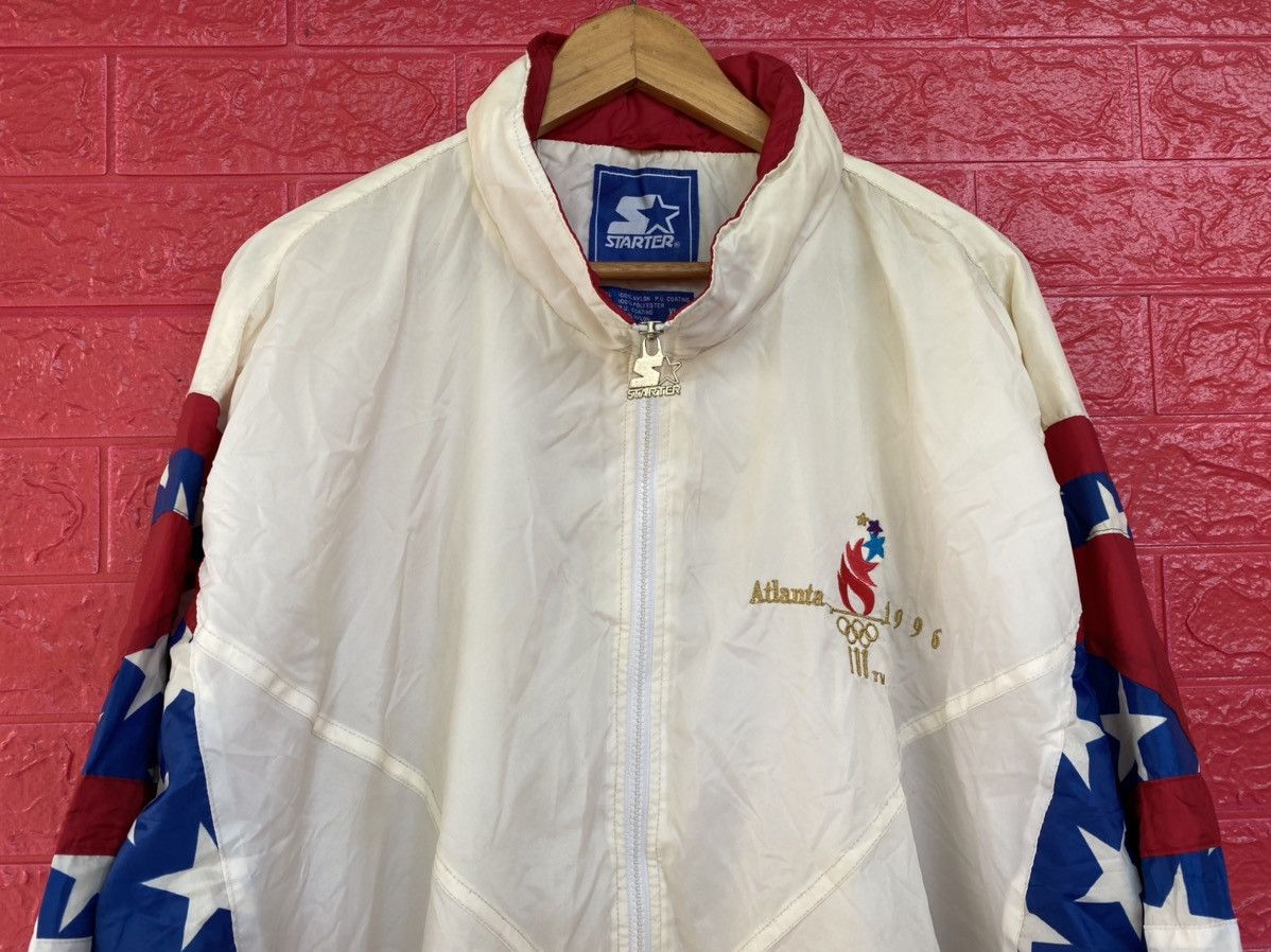 Starter × USA Olympics × Vintage vintage starter olympic atlanta windbreaker Size US XL / EU 56 / 4 - 2 Thumbnail