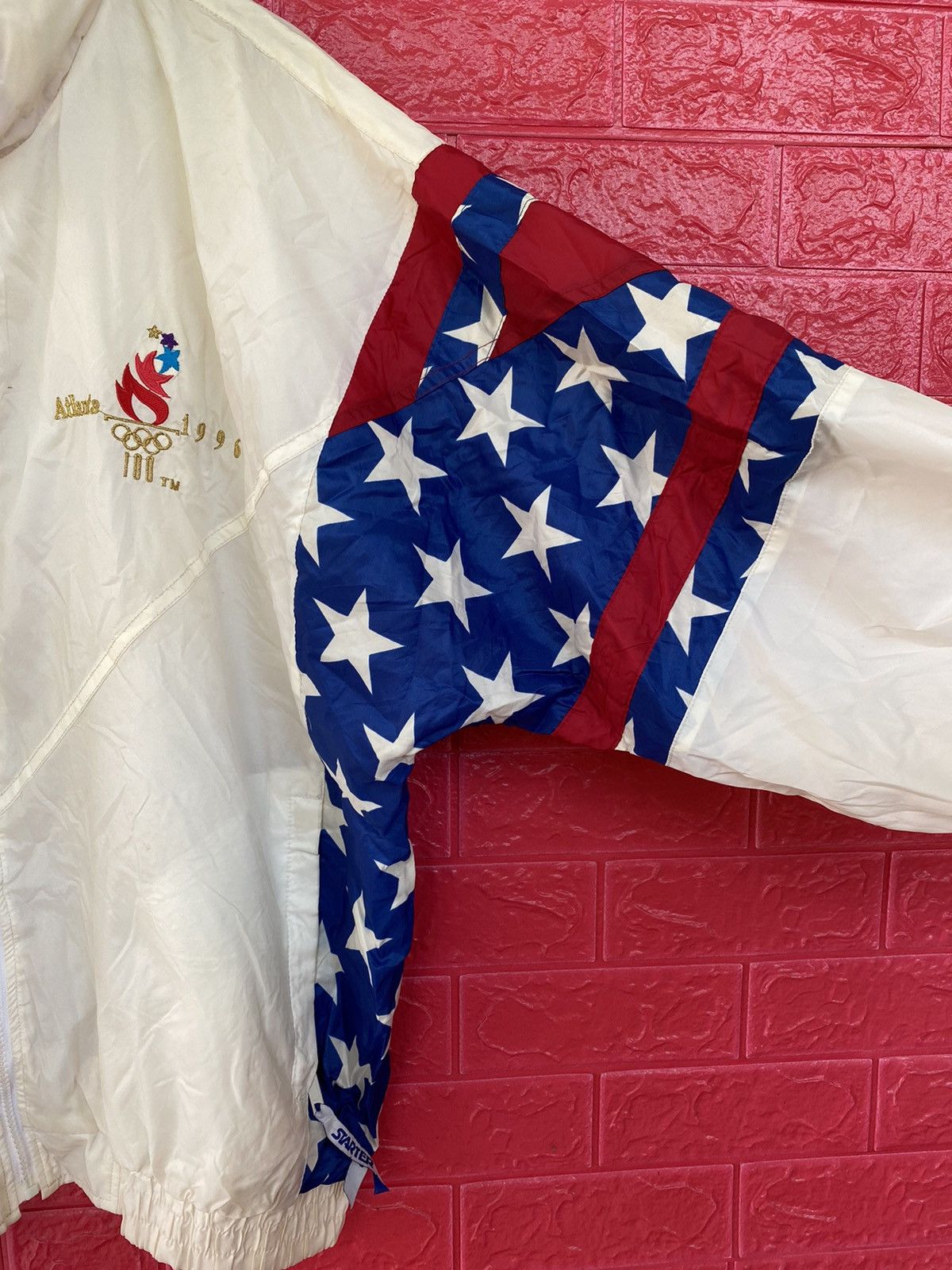 Starter × USA Olympics × Vintage vintage starter olympic atlanta windbreaker Size US XL / EU 56 / 4 - 6 Thumbnail