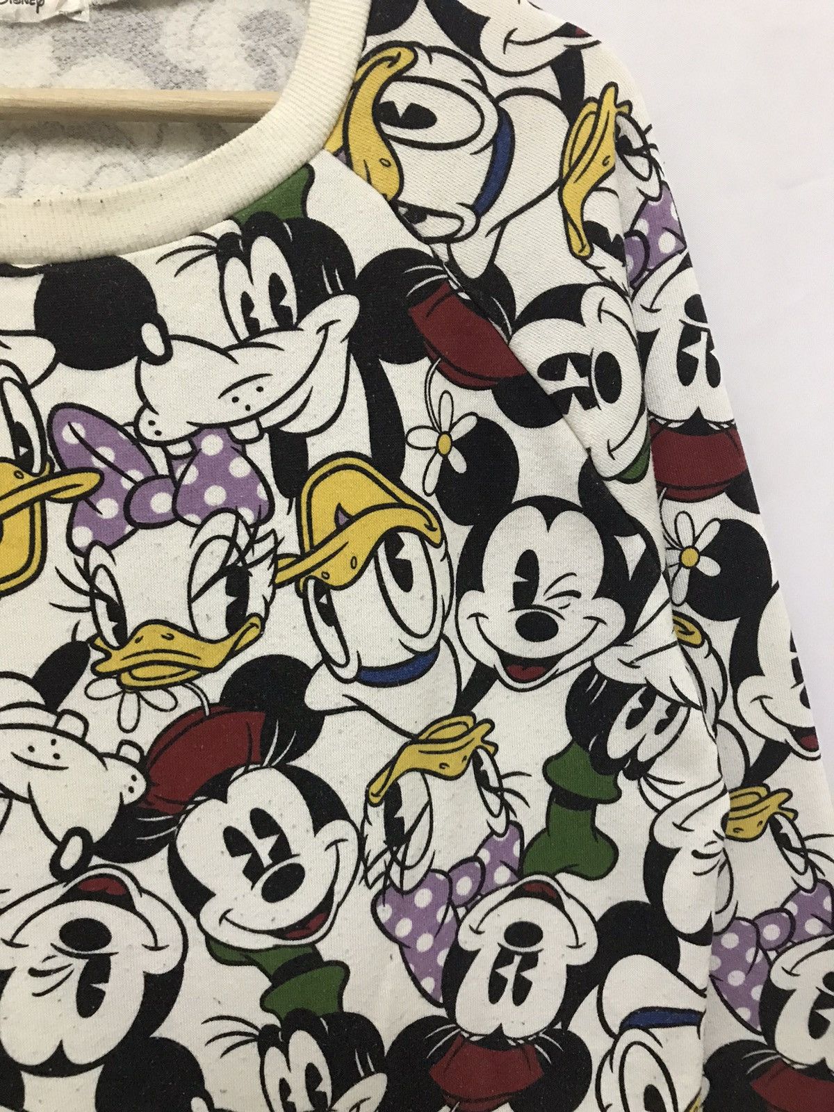 Disney × Mickey Mouse Vintage Disney Mickey Mouse Sweatshirt Full Print Size US M / EU 48-50 / 2 - 4 Thumbnail