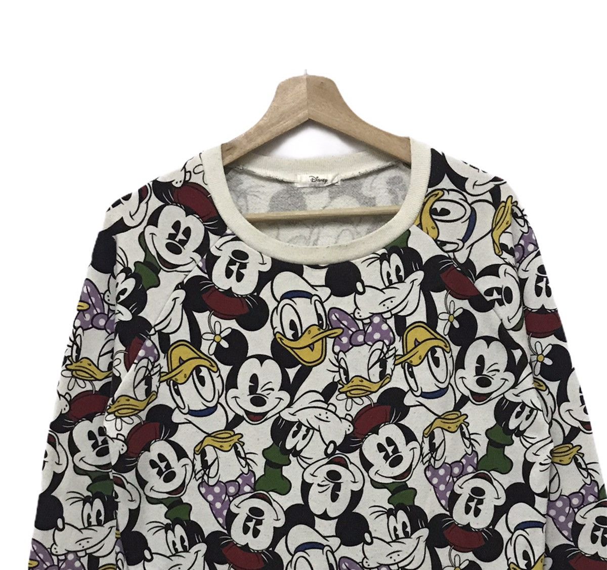 Disney × Mickey Mouse Vintage Disney Mickey Mouse Sweatshirt Full Print Size US M / EU 48-50 / 2 - 2 Thumbnail