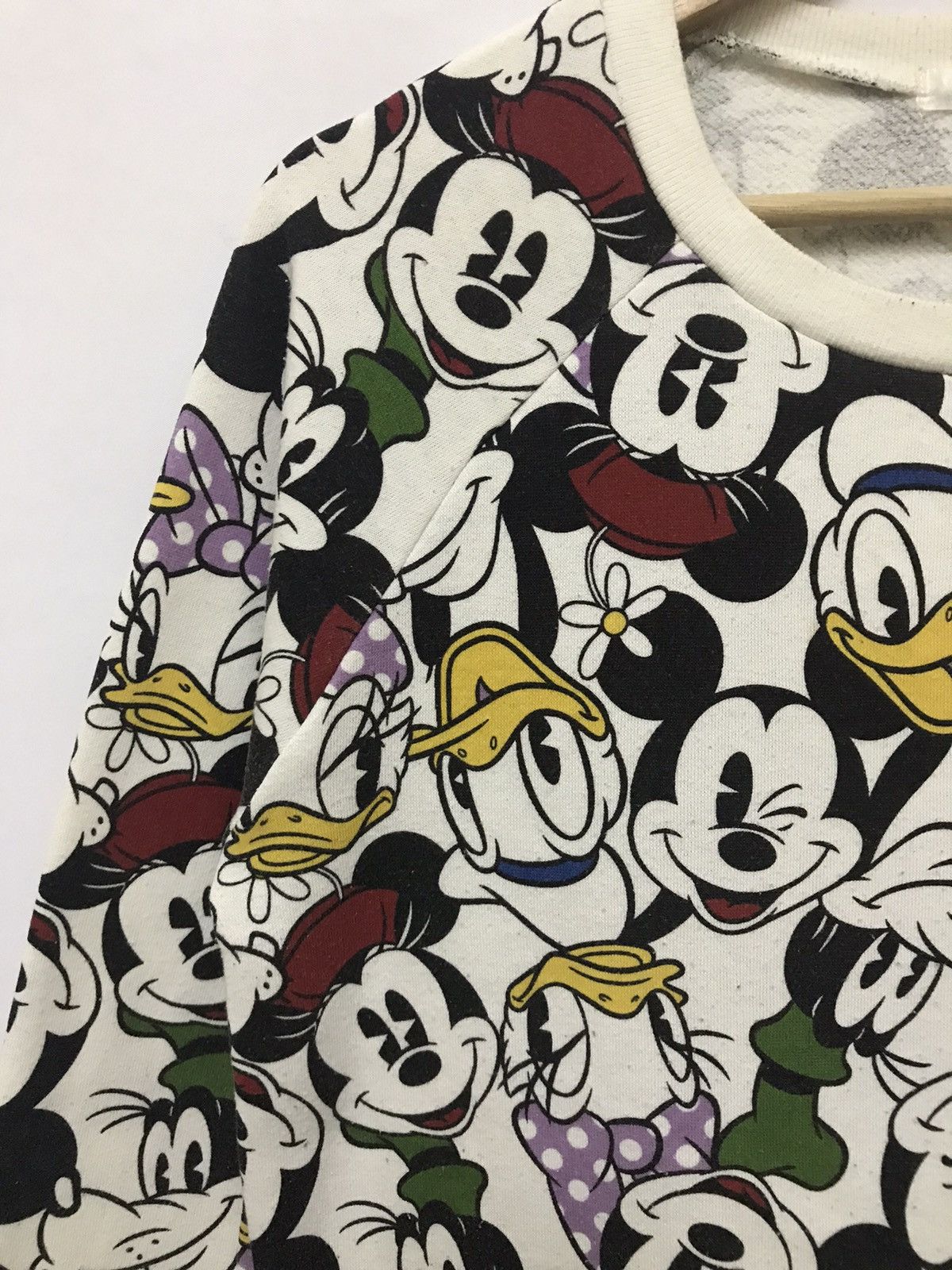 Disney × Mickey Mouse Vintage Disney Mickey Mouse Sweatshirt Full Print Size US M / EU 48-50 / 2 - 3 Thumbnail