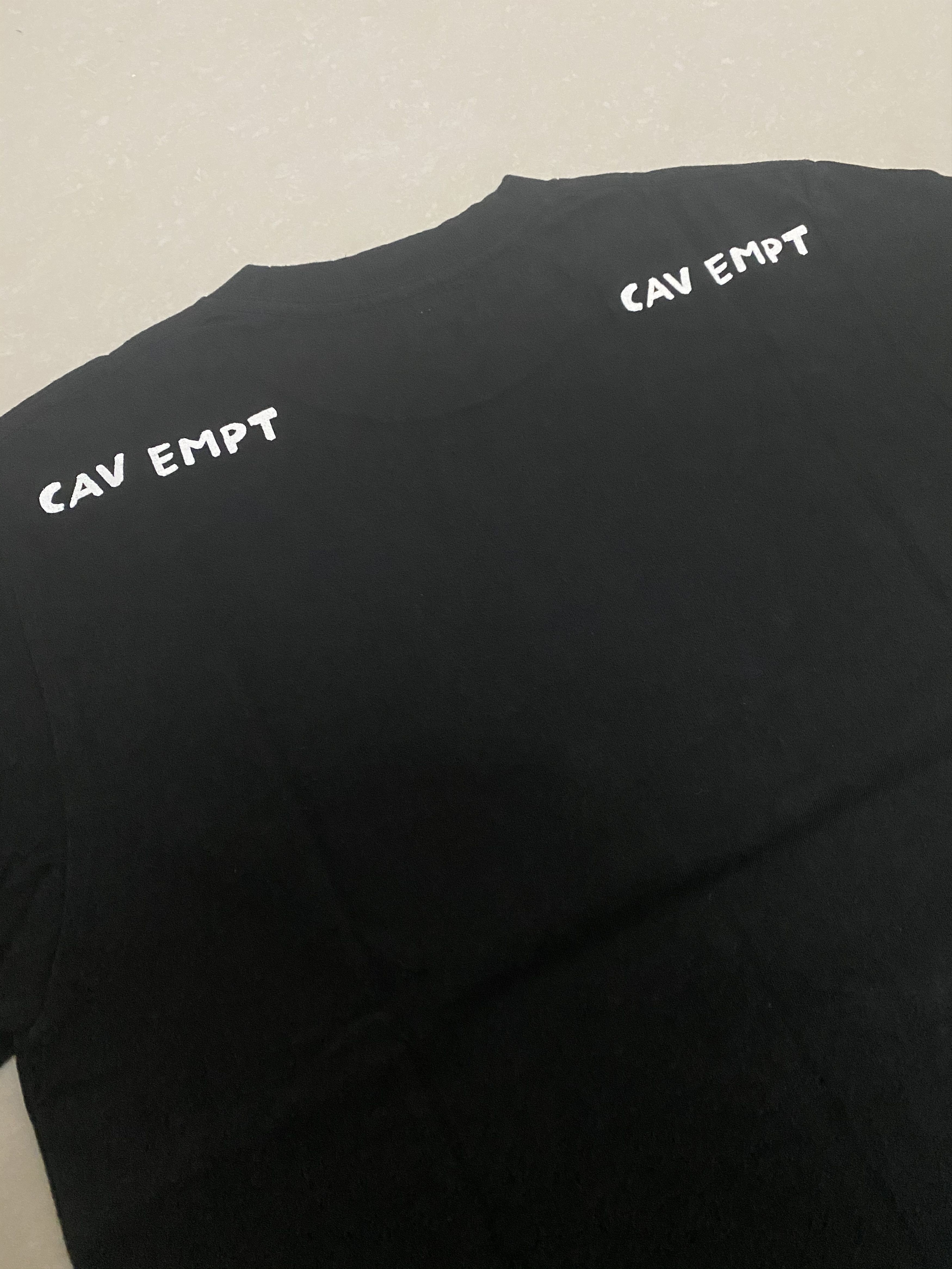 Cav Empt Cav Empt C.E. Face logo black T-shirt Size US S / EU 44-46 / 1 - 5 Thumbnail