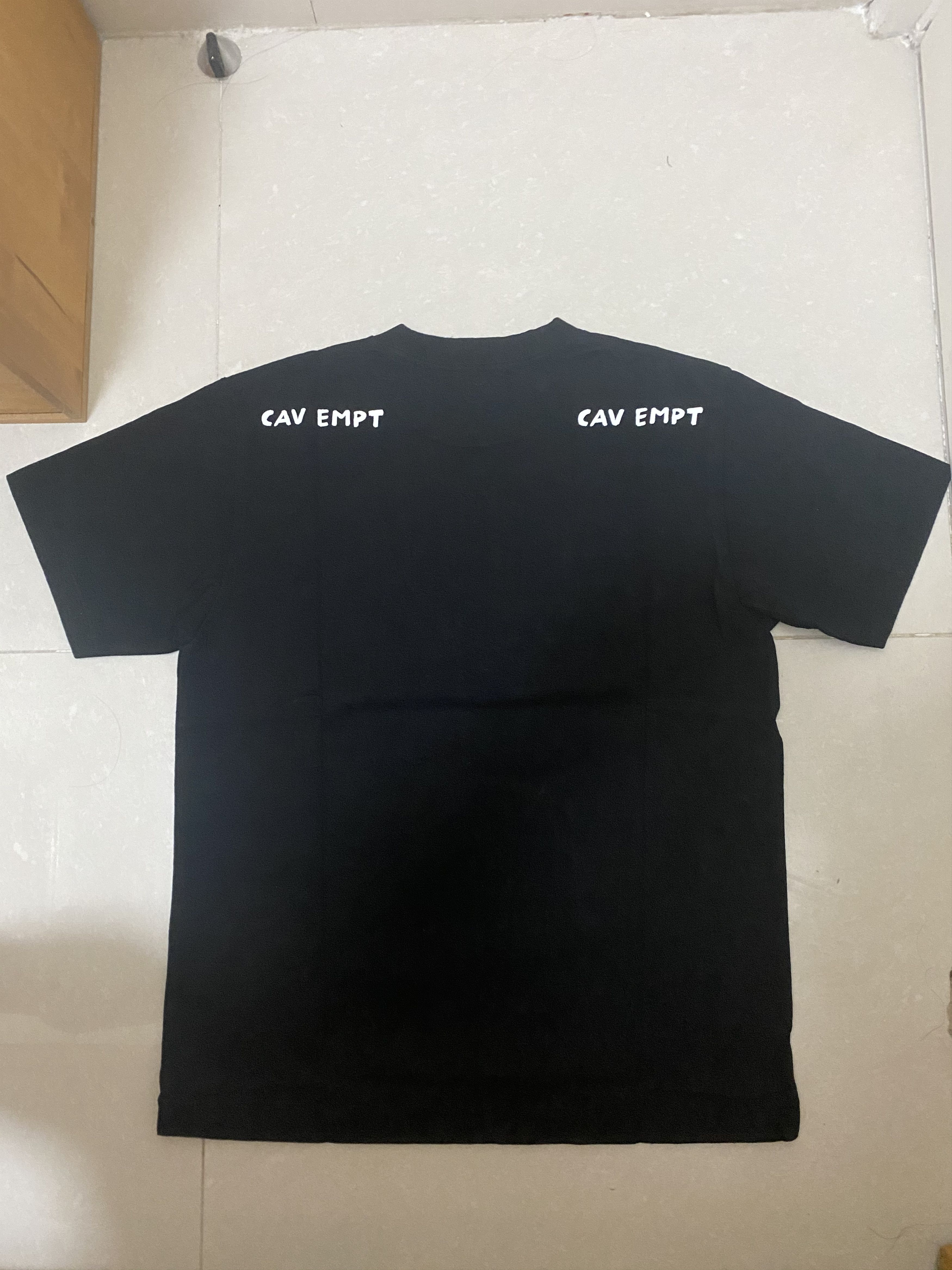 Cav Empt Cav Empt C.E. Face logo black T-shirt Size US S / EU 44-46 / 1 - 2 Thumbnail