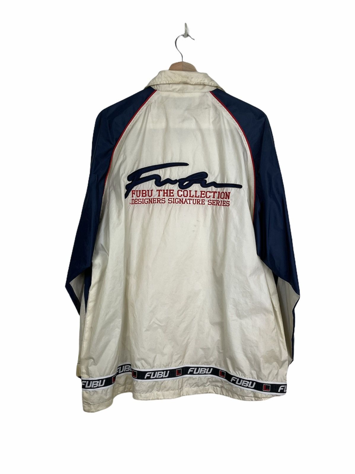 Fubu × Vintage VTG FUBU The Collection | Y2K Windbreaker Jacket Size US M / EU 48-50 / 2 - 1 Thumbnail