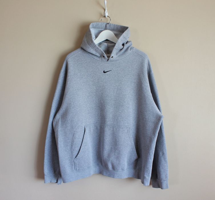 nike middle swoosh hoodie vintage