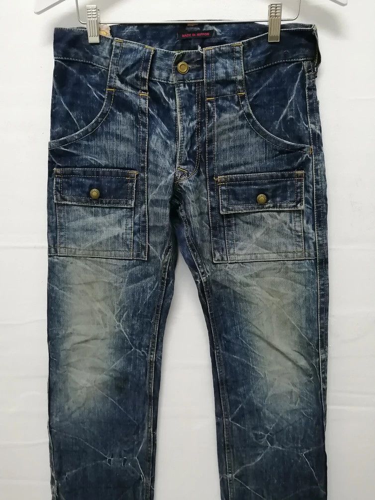 Japanese Brand BLUE WAY Japanese Brand 6 Pocket Jeans Size US 30 / EU 46 - 3 Thumbnail