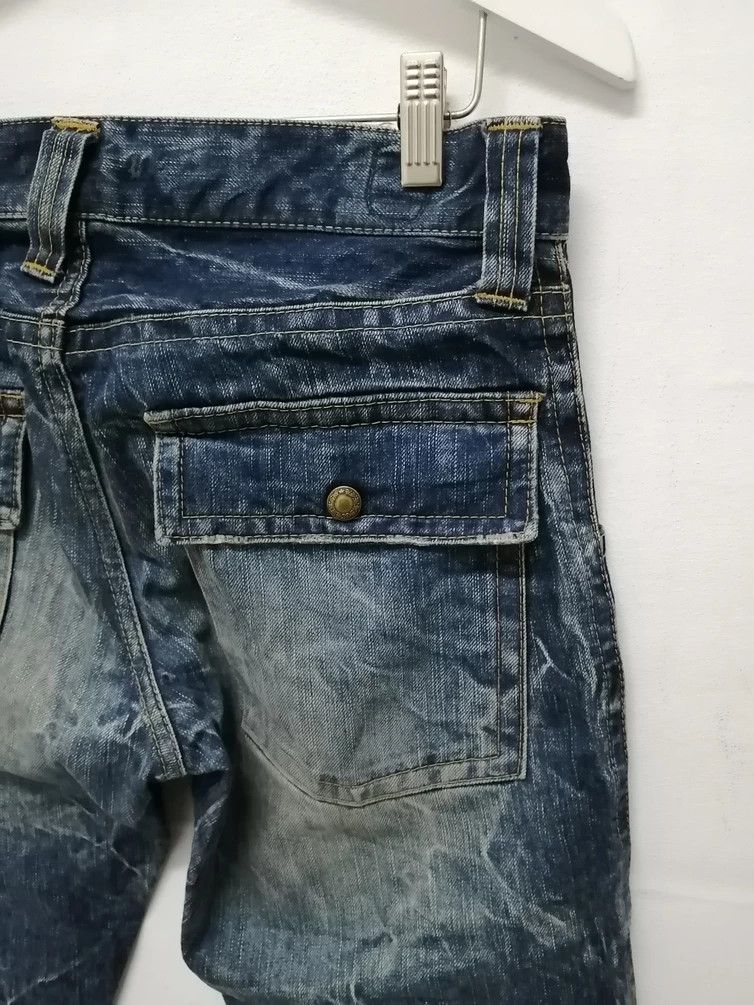 Japanese Brand BLUE WAY Japanese Brand 6 Pocket Jeans Size US 30 / EU 46 - 12 Thumbnail